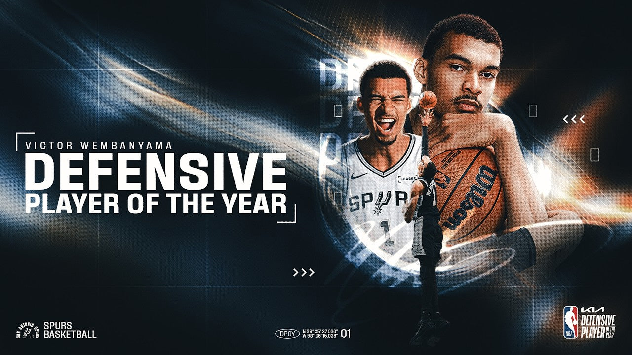 🏀 Victor Wembanyama élu DPOY : une nuit historique pour la NBA… et pour la France