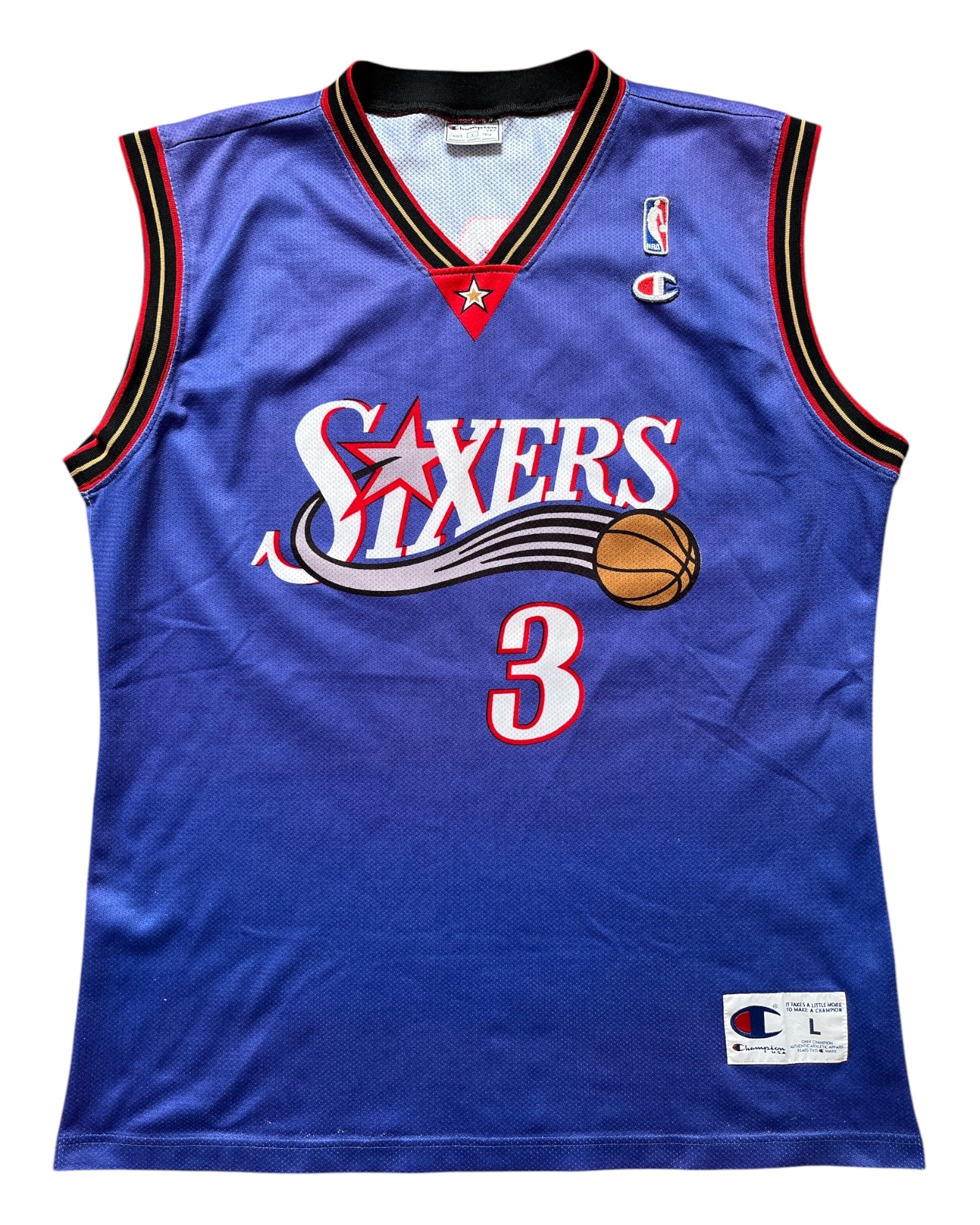 Philadelphia Sixers 2000/2006 Alternate Iverson (L)