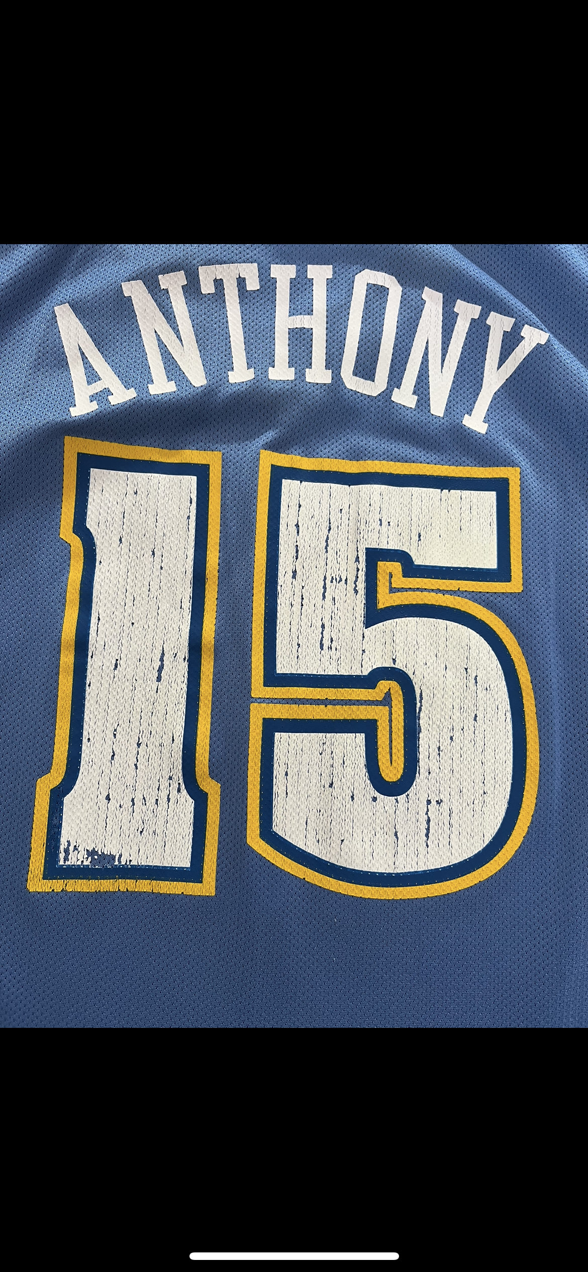 Denver Nuggets 2004/2006 Away Anthony (L)