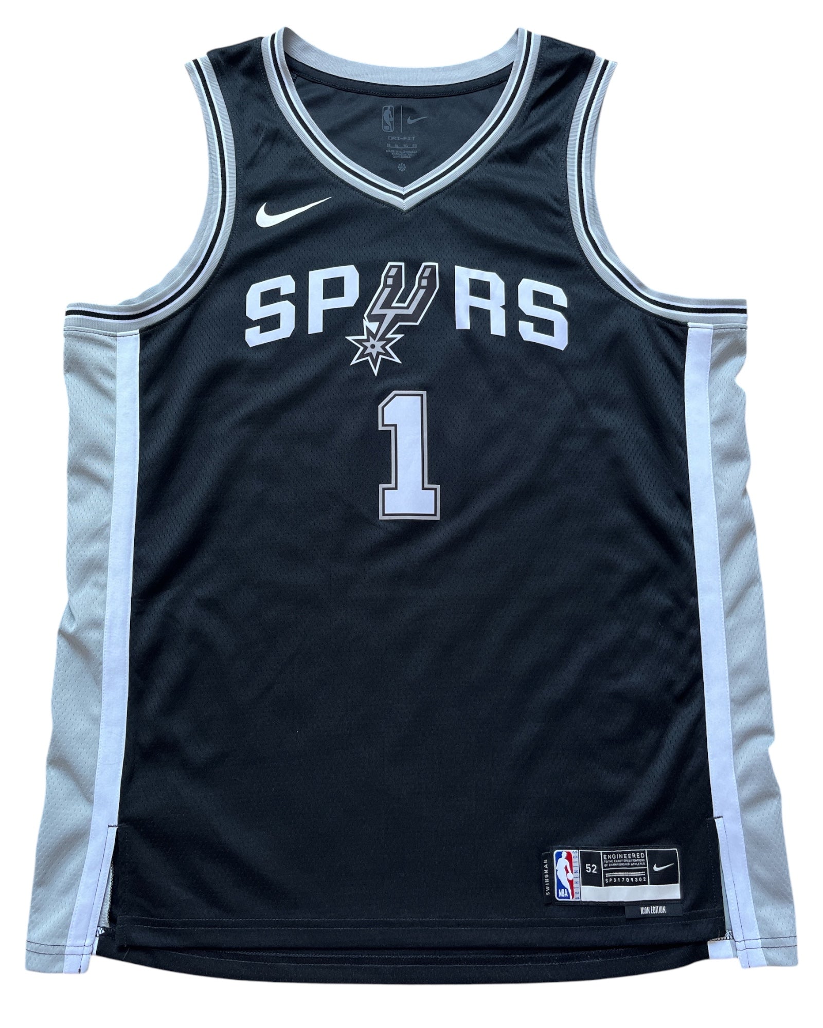 San Antonio Spurs 2023/2024 Away Wembanyama (XL)