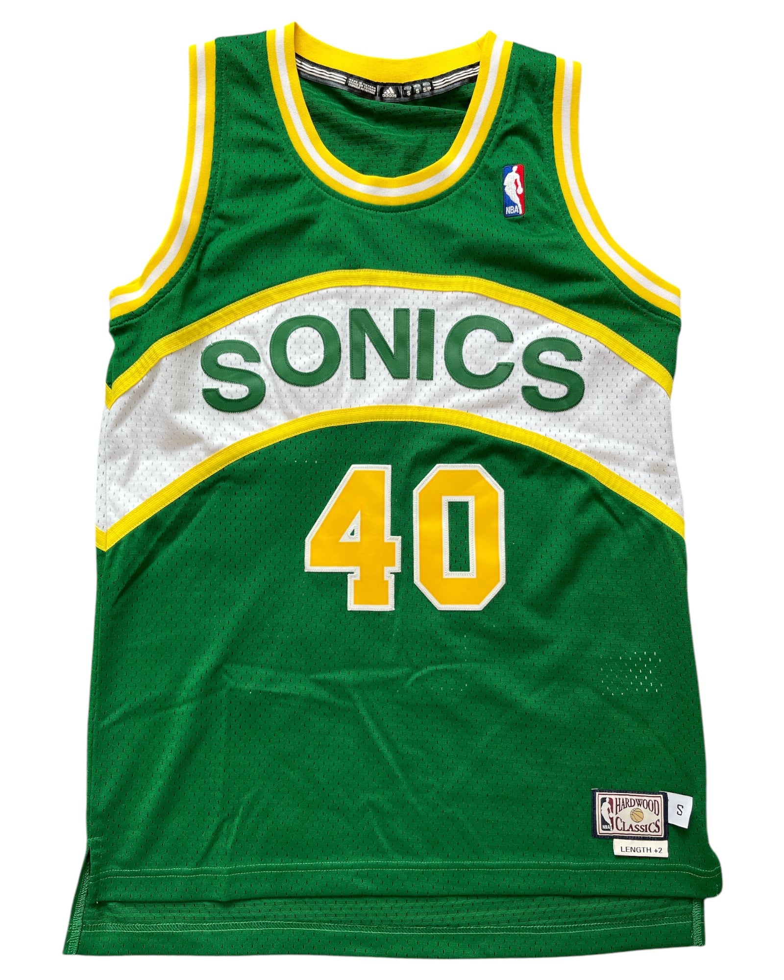 Seattle Supersonics 1989/1990 Away Kemp (S) HWC