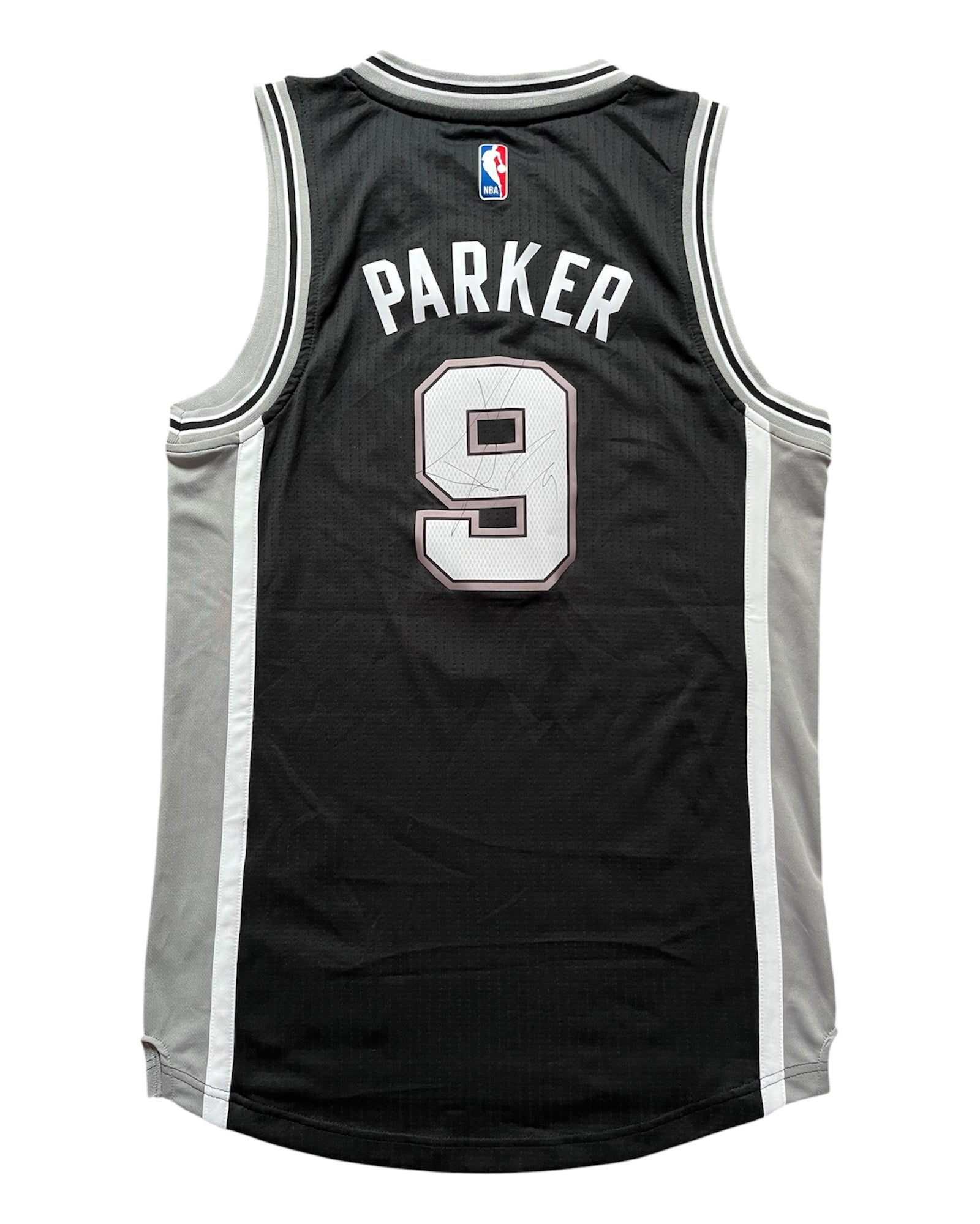 San Antonio Spurs 2014/2017 Away Parker Signé (XS)