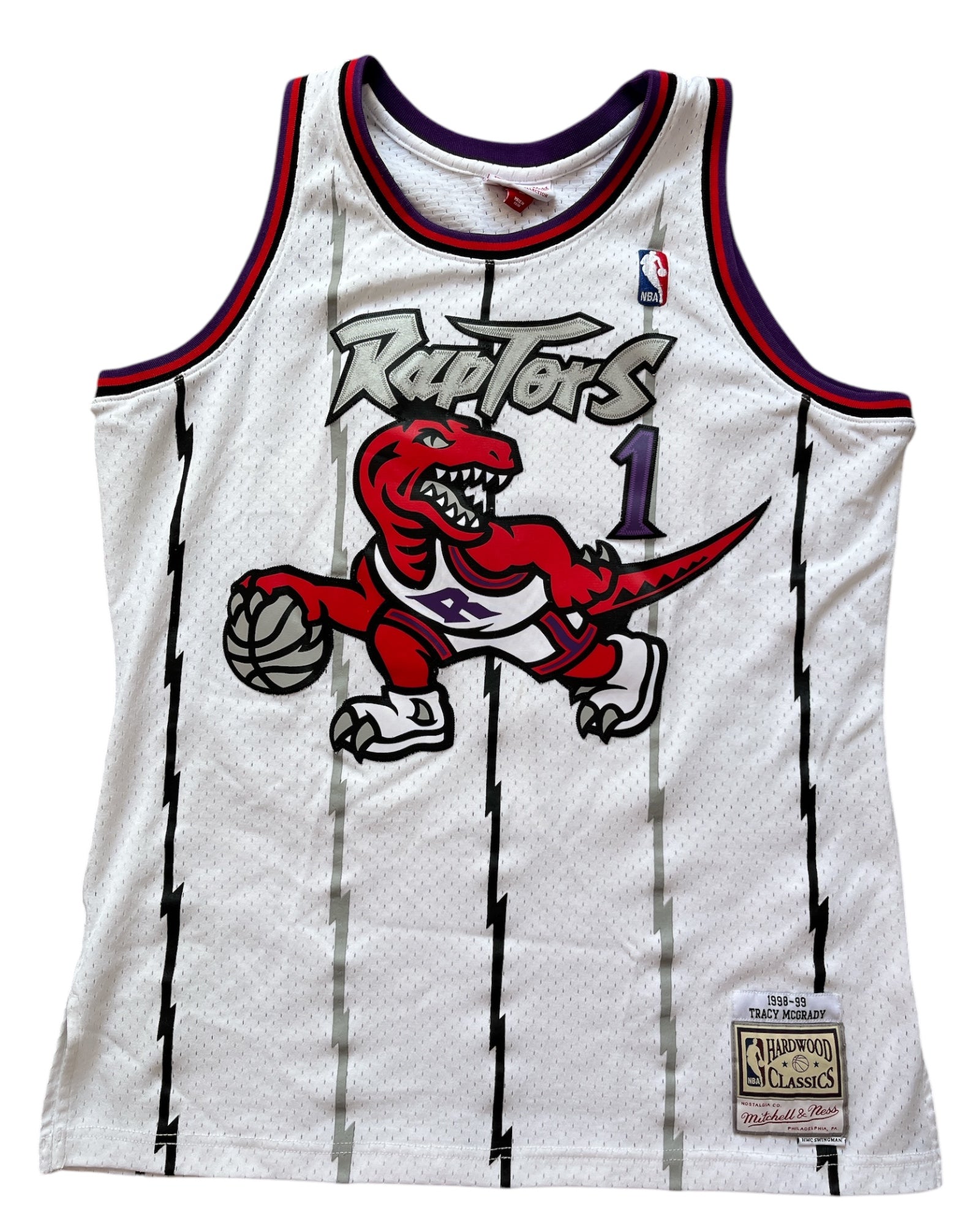 Toronto Raptors 1998/1999 Home McGrady (L)
