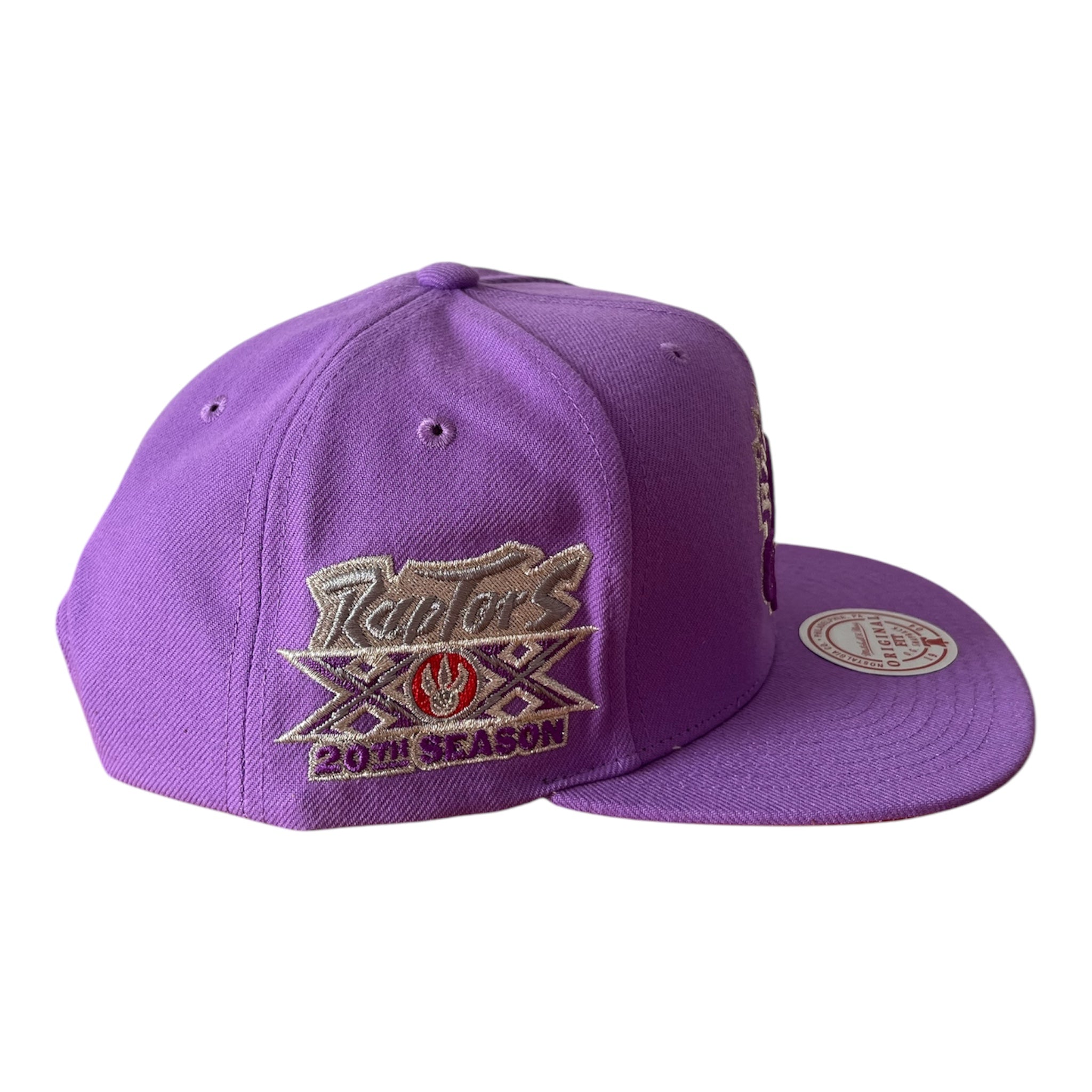 Casquette Toronto Raptors - HWC 20th Season in NBA (Mitchell&Ness)