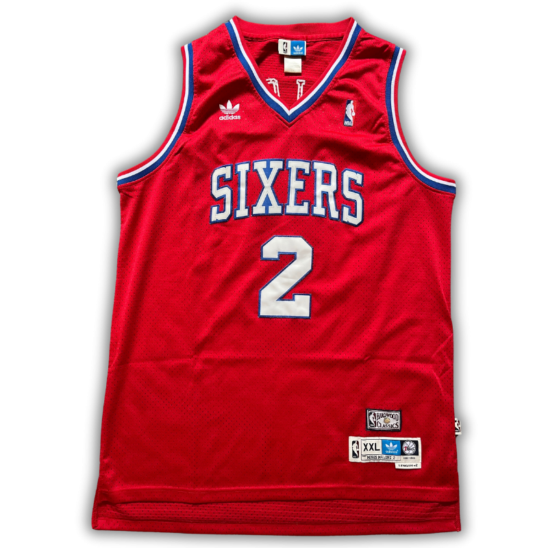 Philadelphia Sixers 1982/1983 Away Malone (2XL) HWC