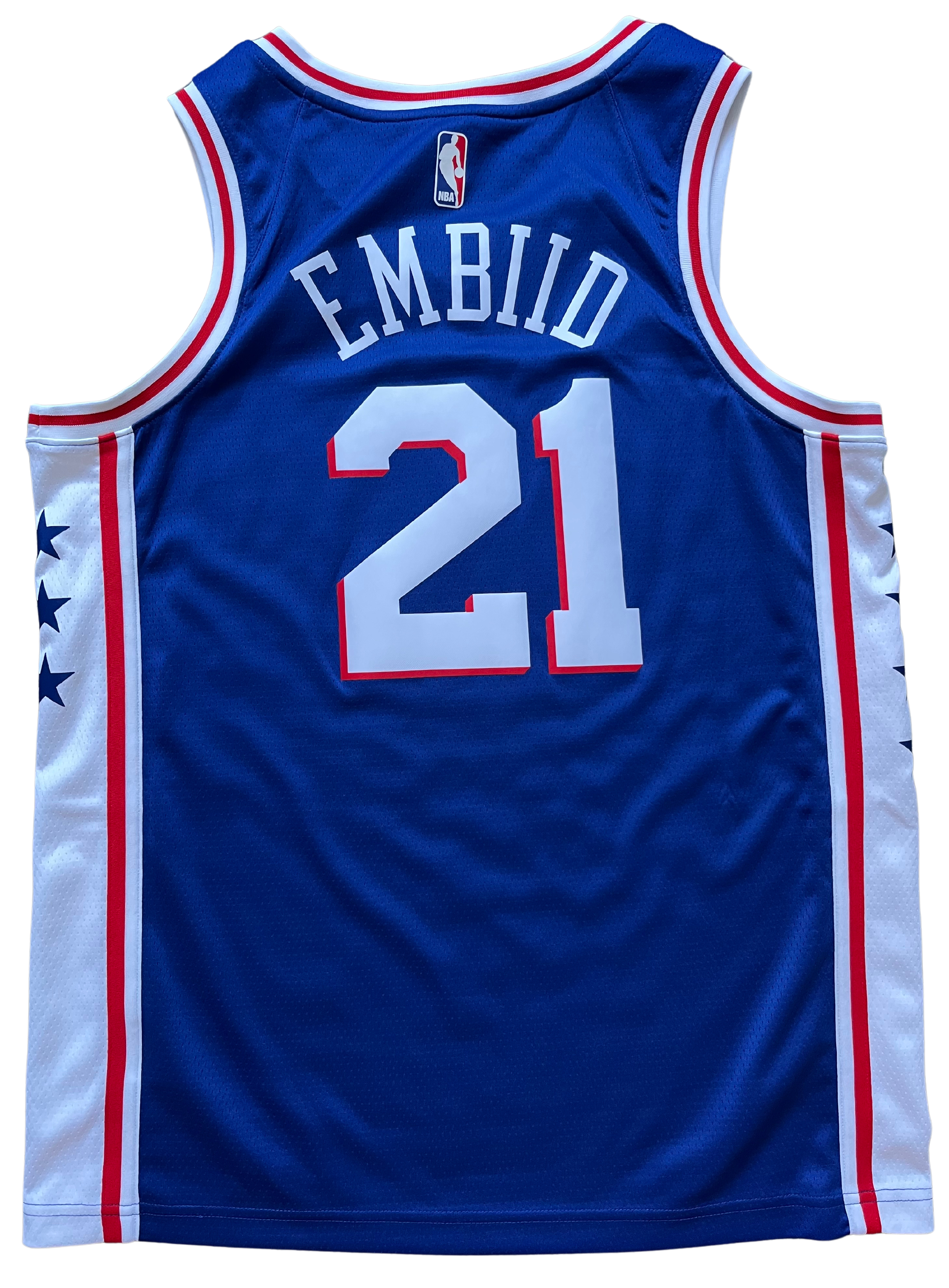 Philadelphia Sixers 2022/2024 Away Embiid (L)