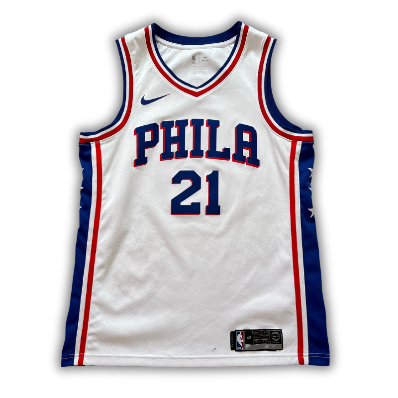 Philadelphia Sixers 2023/2024 Home Embiid (L)