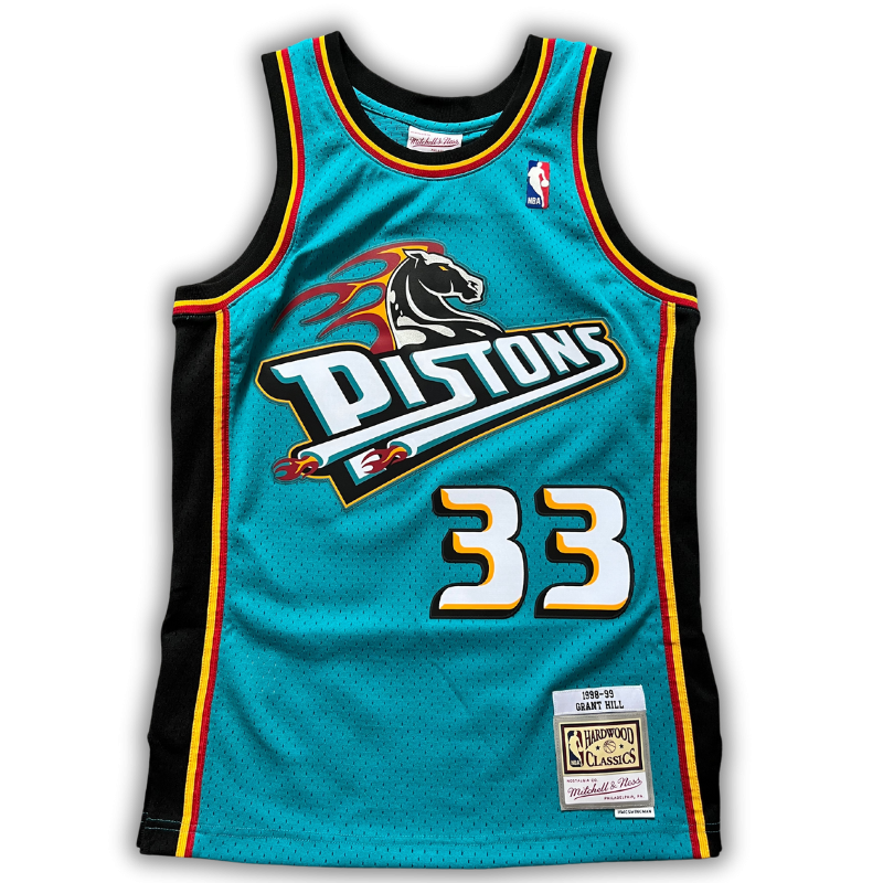 Detroit Pistons 1998/1999 Away Hill (S) HWC
