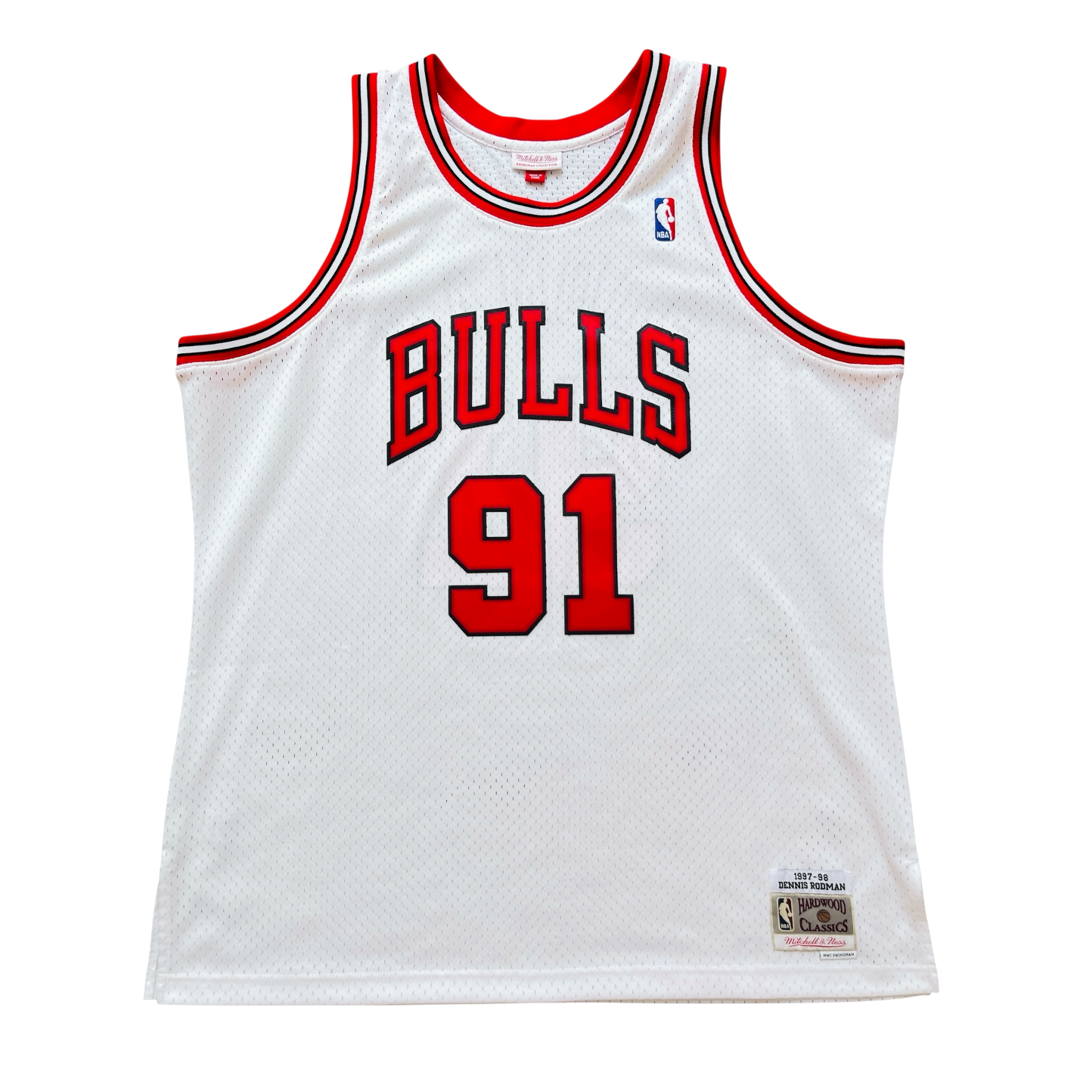Chicago Bulls 1997/1998 Home Rodman (XL) HWC