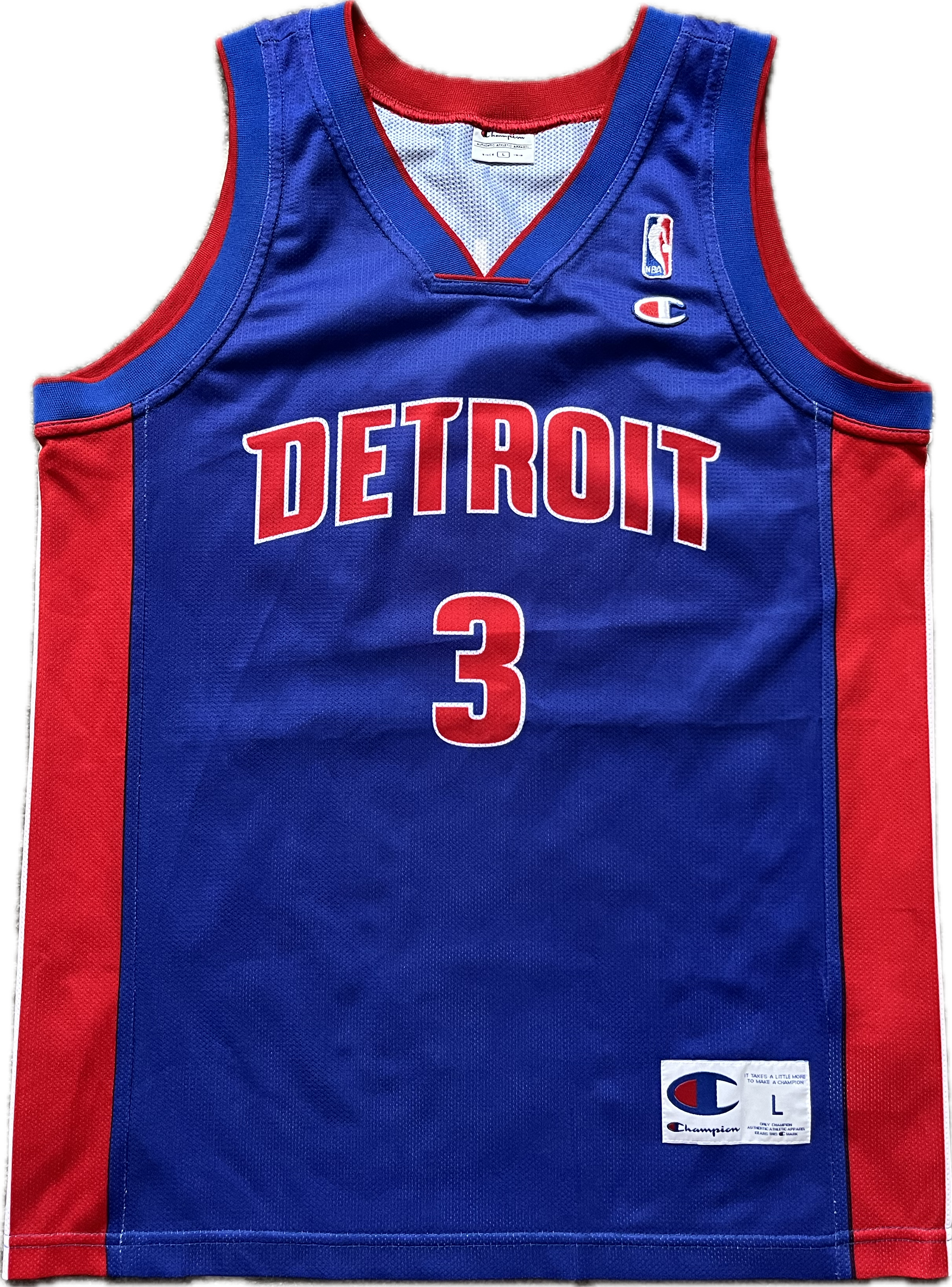 Detroit Pistons 2003/2006 Away Wallace (L)