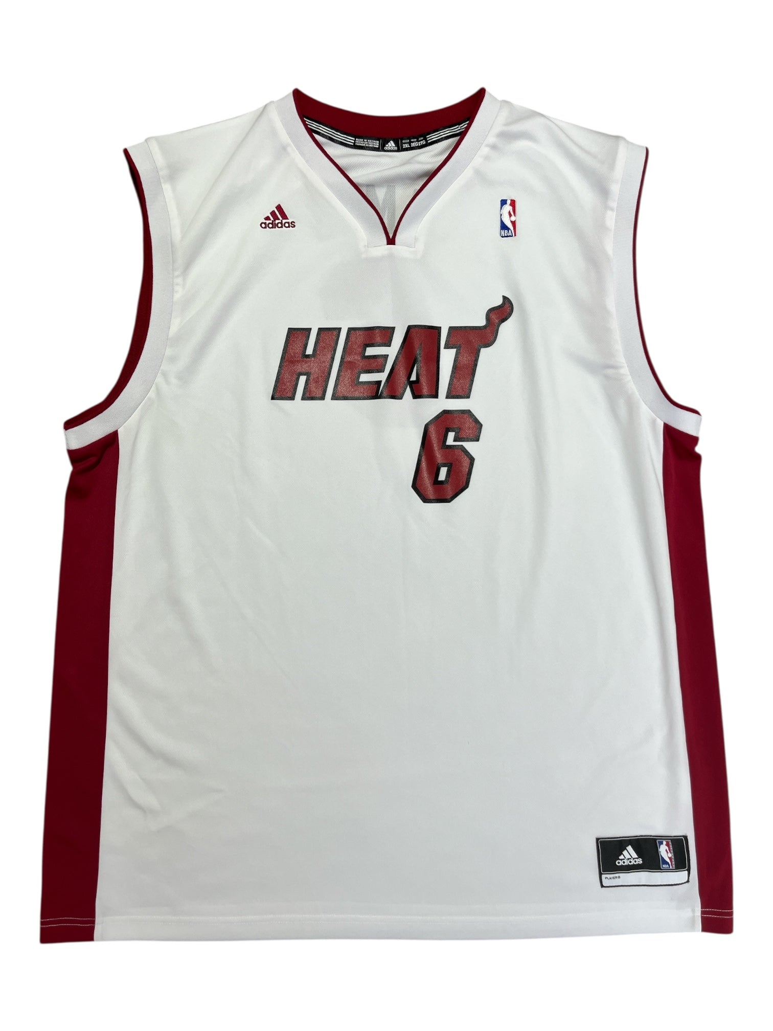 Miami Heat 2010/2012 Home James (2XL)