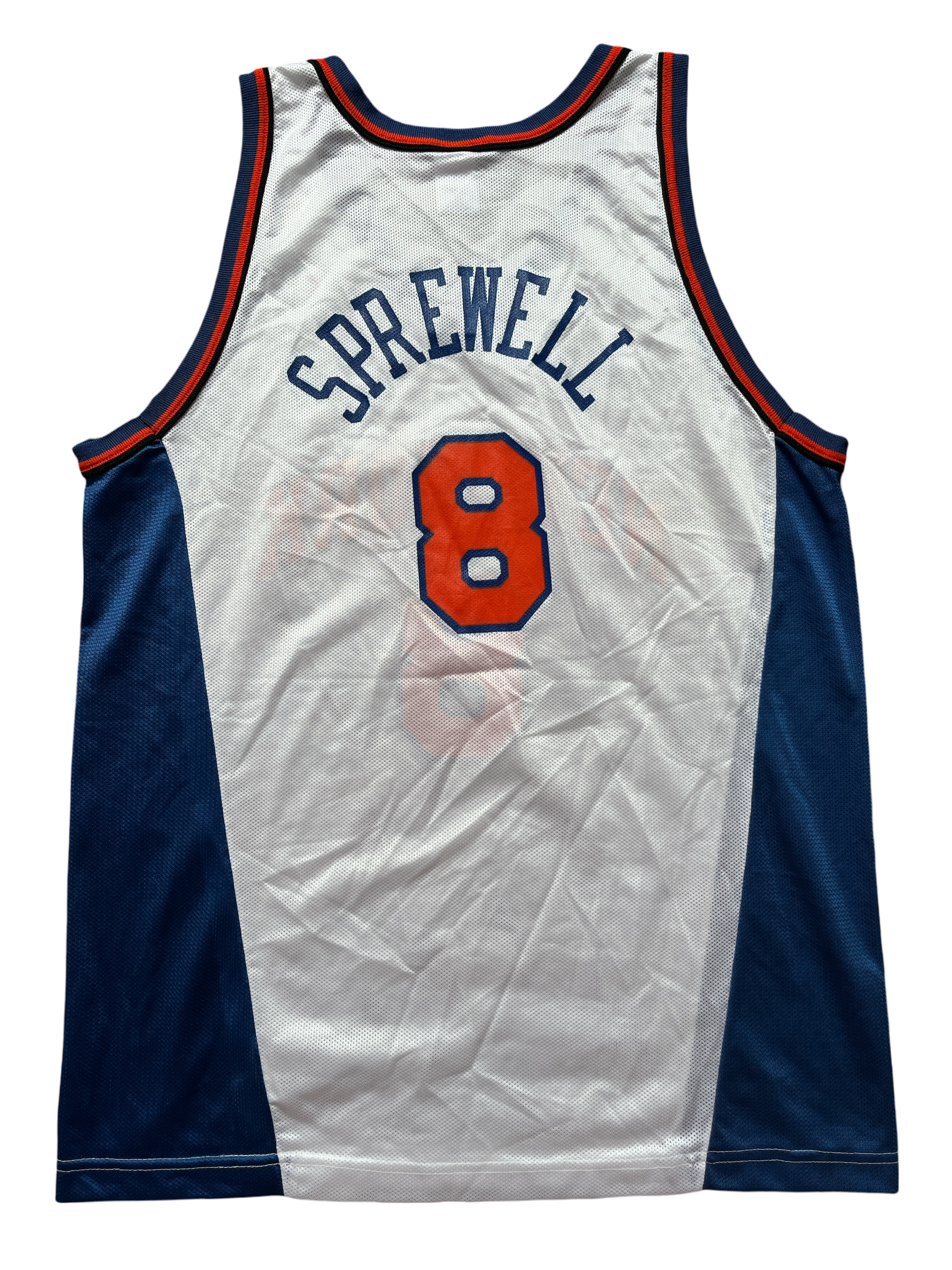 New York Knicks 1998/2003 Home Sprewell (L)