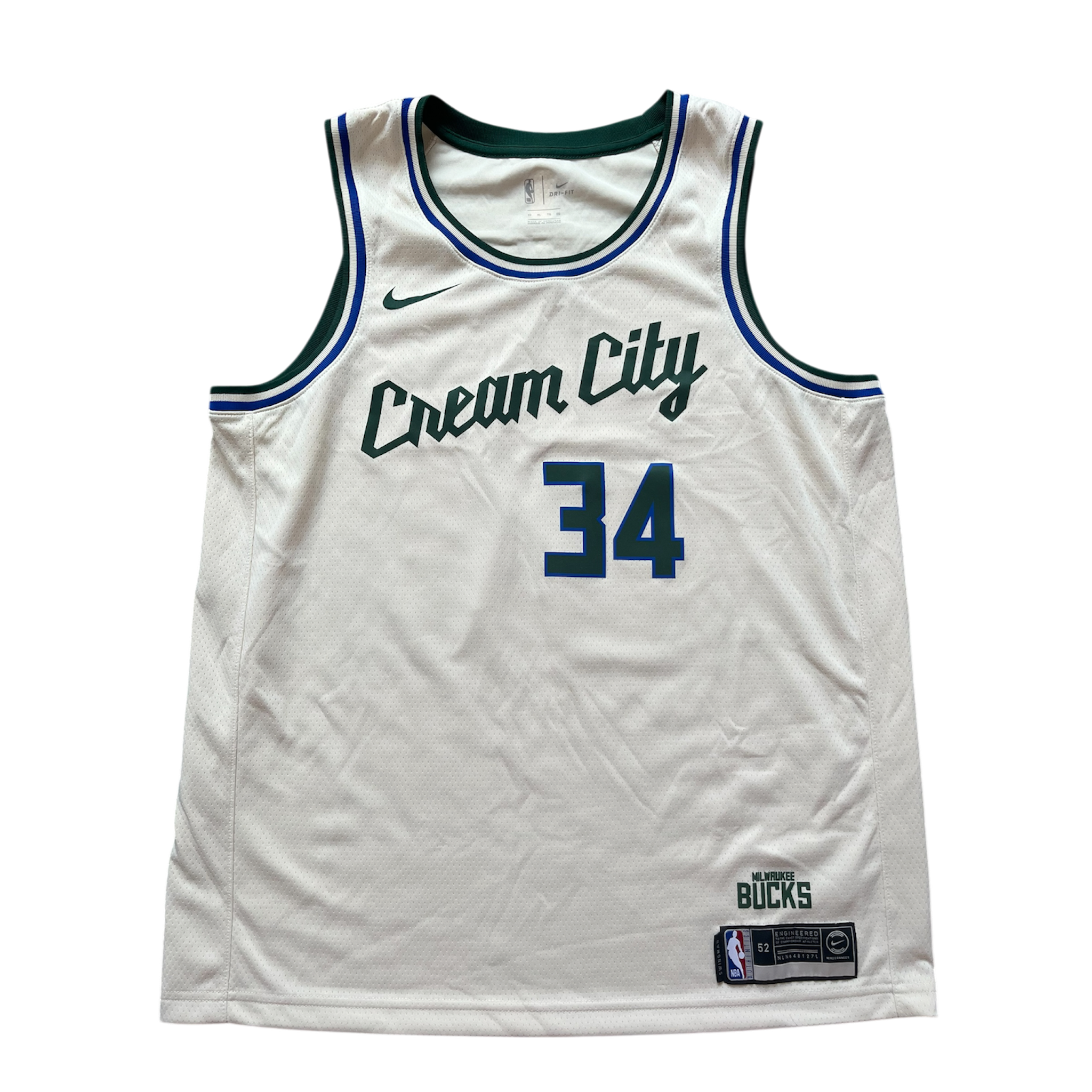 Milwaukee Bucks 2019/2020 City Edition Giannis (XL)