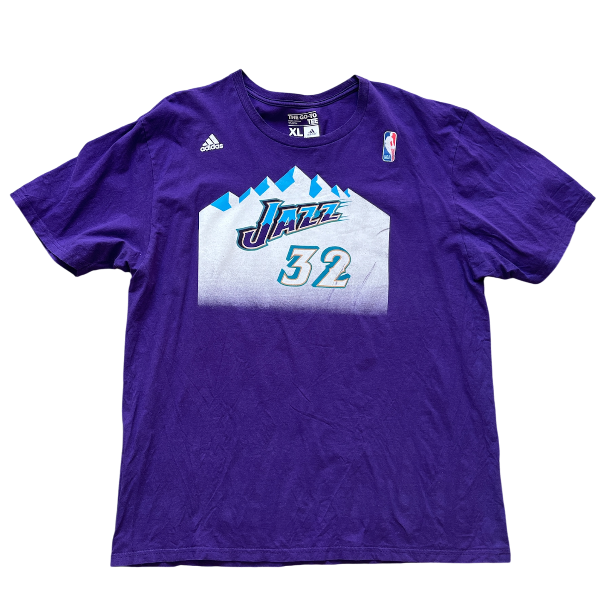 Utah Jazz 1996/2003 Tee Shirt Malone (XL) HWC