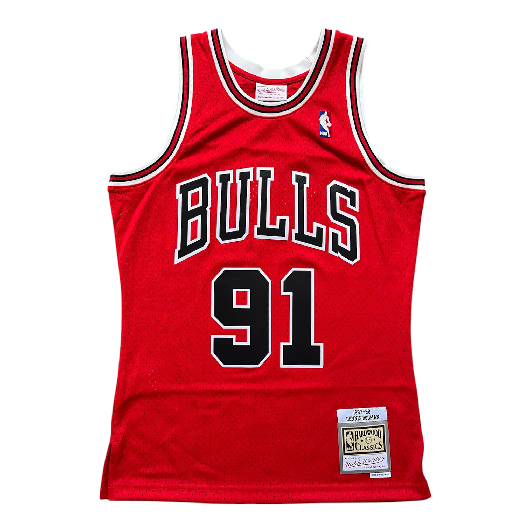Chicago Bulls 1997/1998 Away Rodman (S) HWC