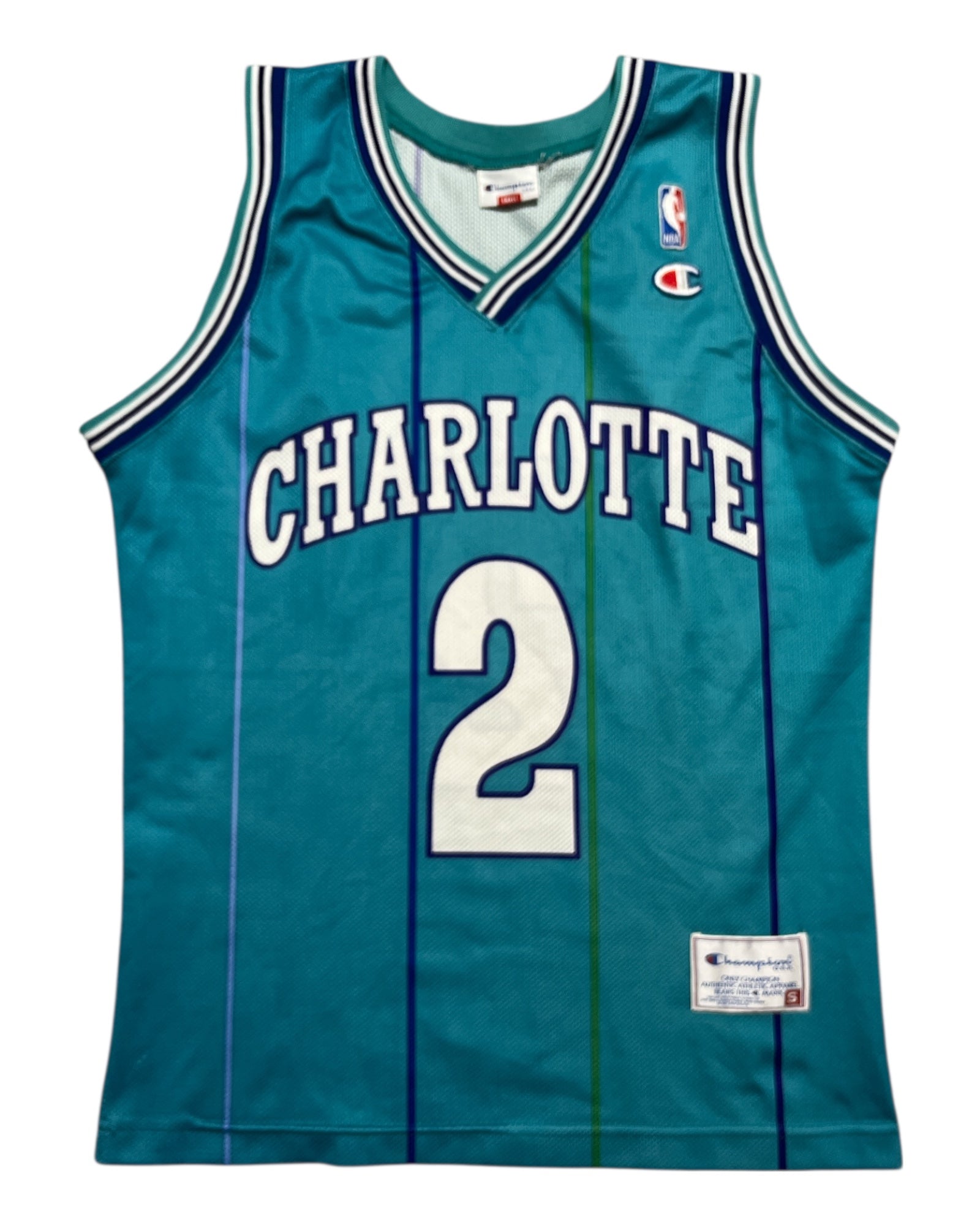 Charlotte Hornets 1991/1994 Away Johnson (S)