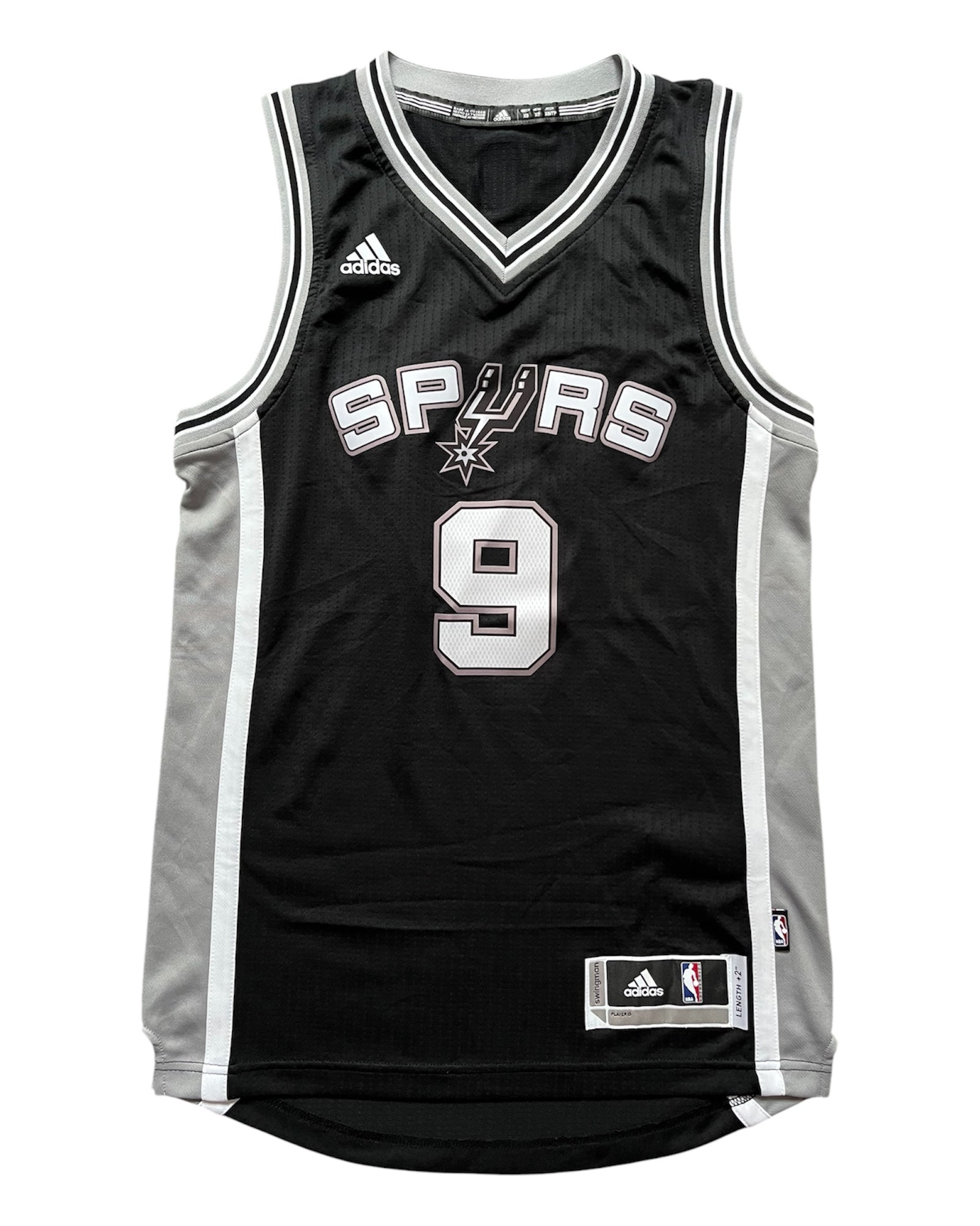 San Antonio Spurs 2014/2017 Away Parker Signé (XS)