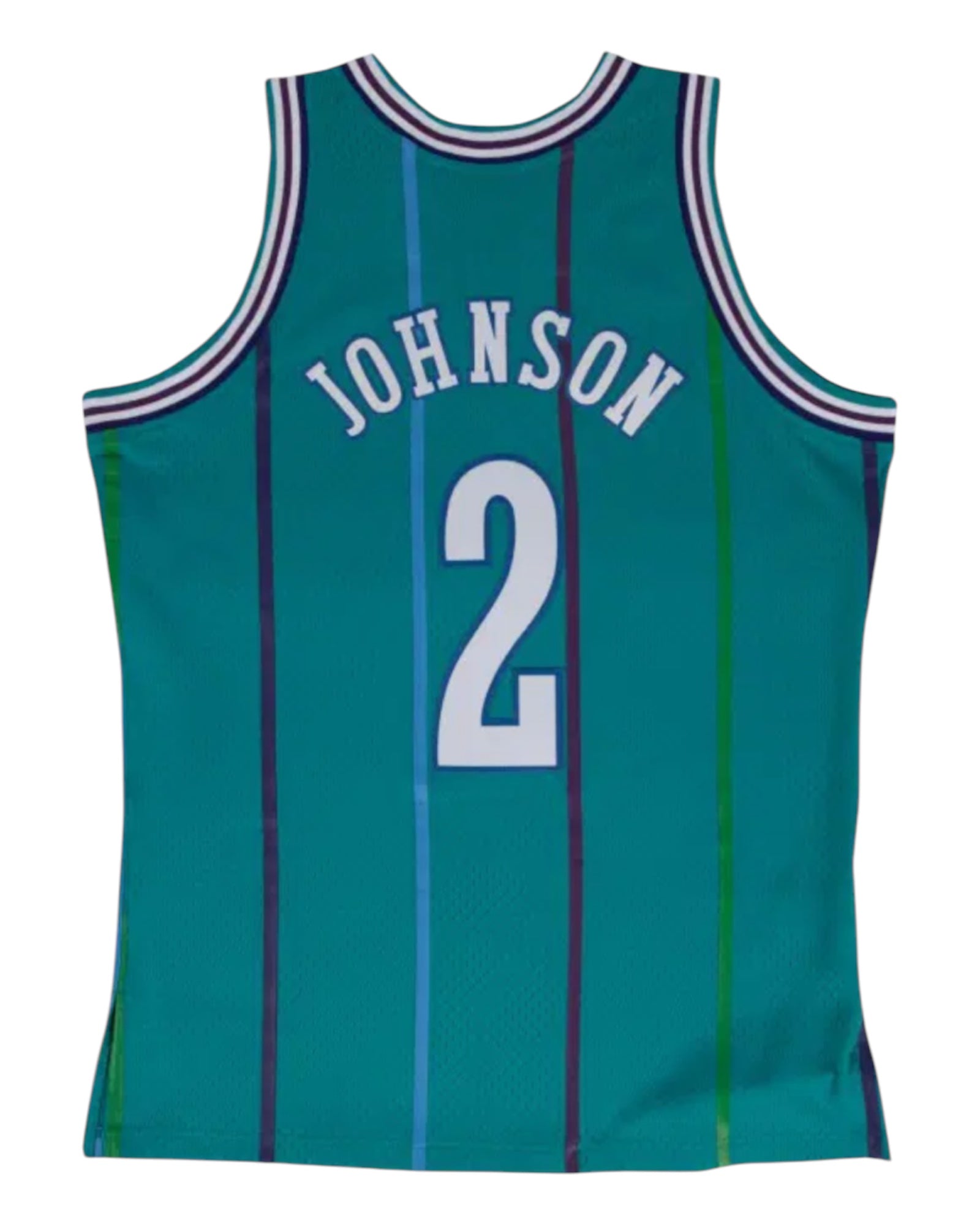 Charlotte Hornets 1992/1993 Away Johnson (S) HWC