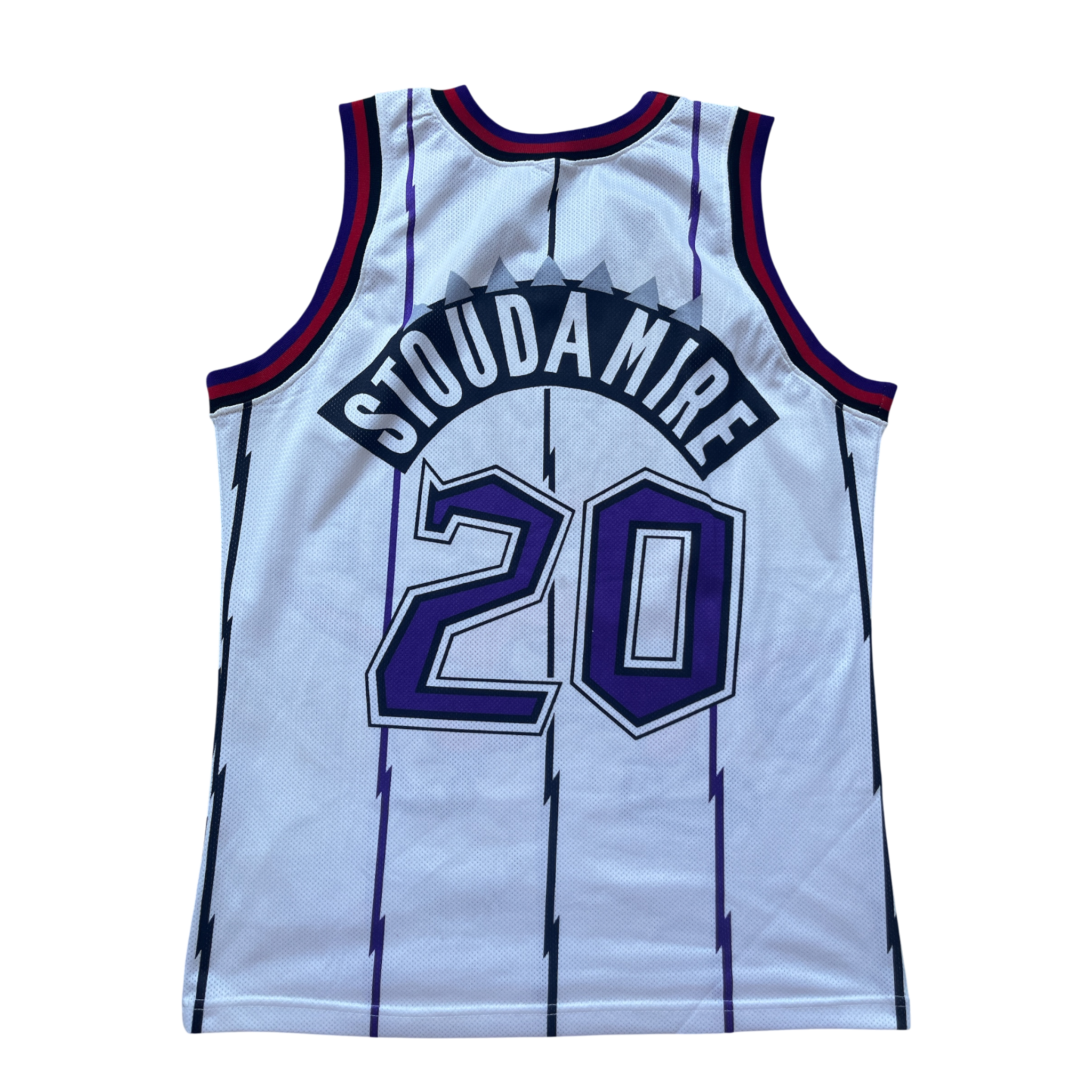 Toronto Raptors 1995/1998 Home Stoudamire (S) Signé