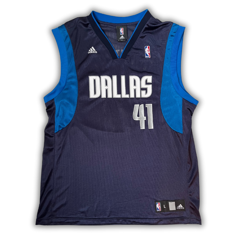 Dallas Mavericks 2008/2010 Away Nowitzki (L)