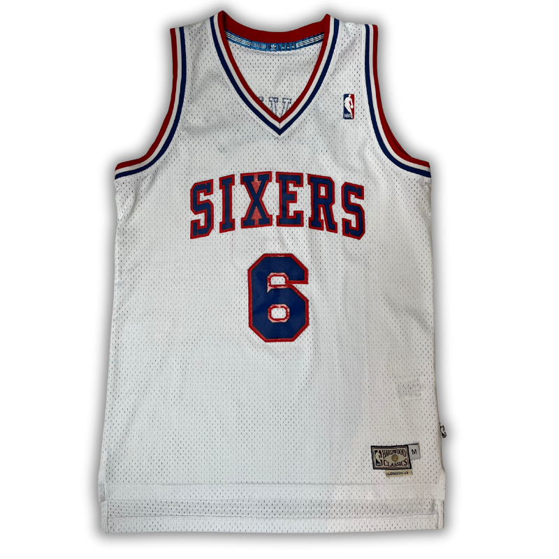 Philadelphia Sixers 1976/1977 Home Erving (M) HWC