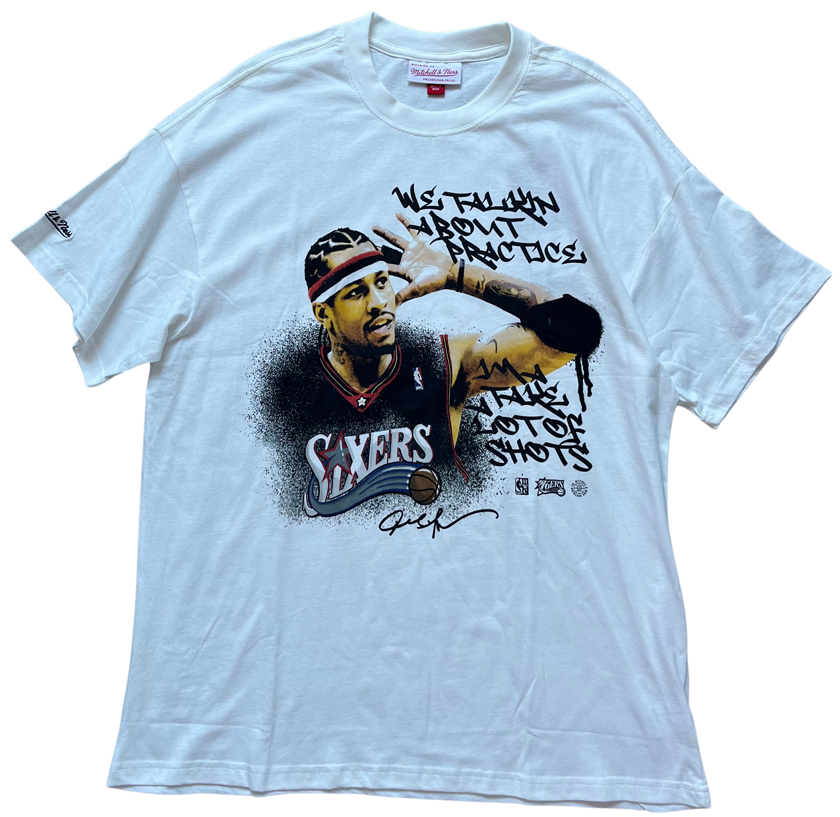 Philadelphia Sixers 2000/2001 Tee Shirt Iverson (M)