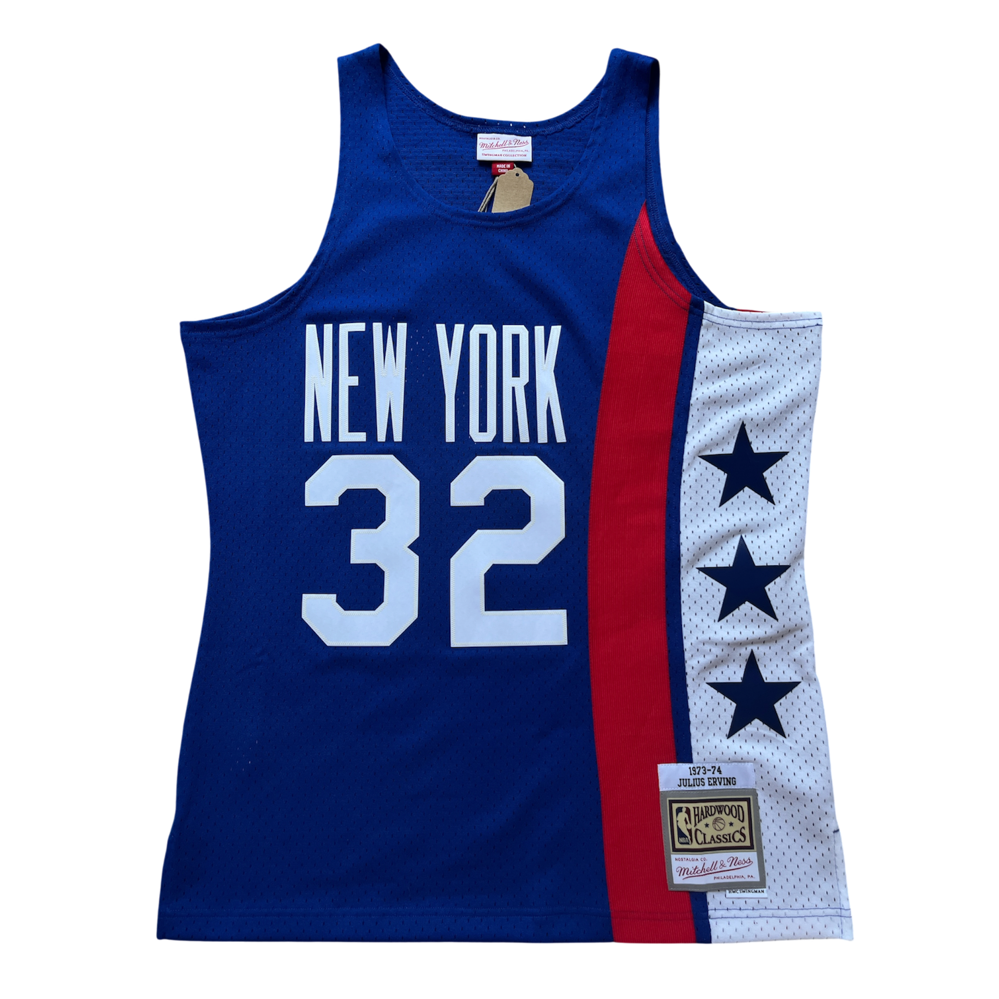 New York Nets 1973/1974 Away Erving (M) HWC