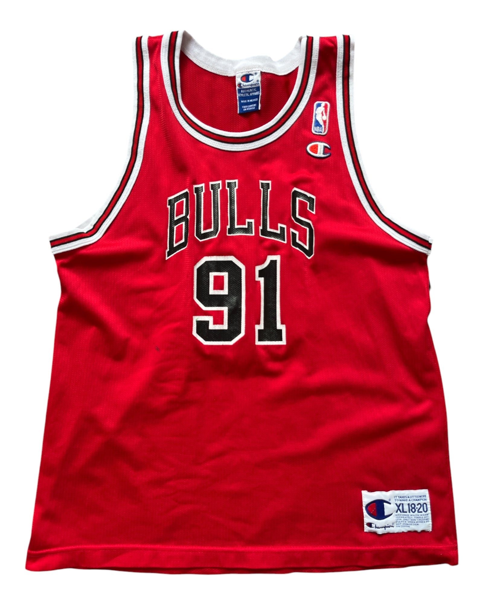 Chicago Bulls 1995/1998 Away Rodman (Enfant XL)
