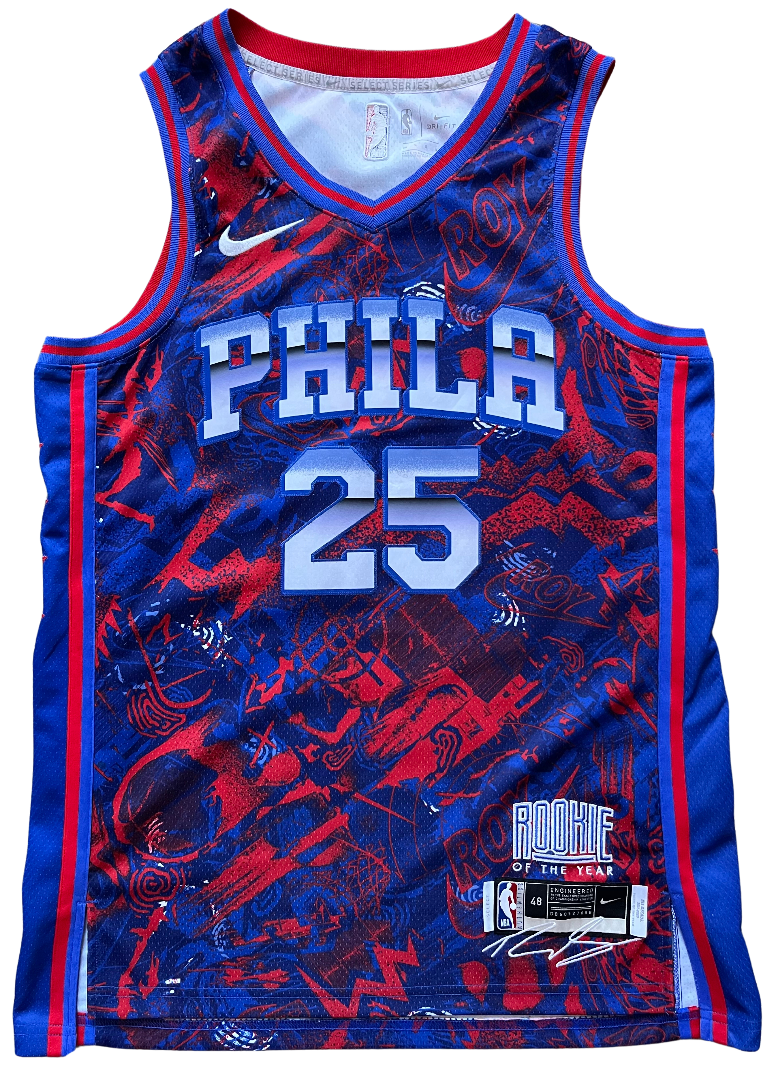Philadelphia Sixers 2020 Select Series Simmons ROY (L)