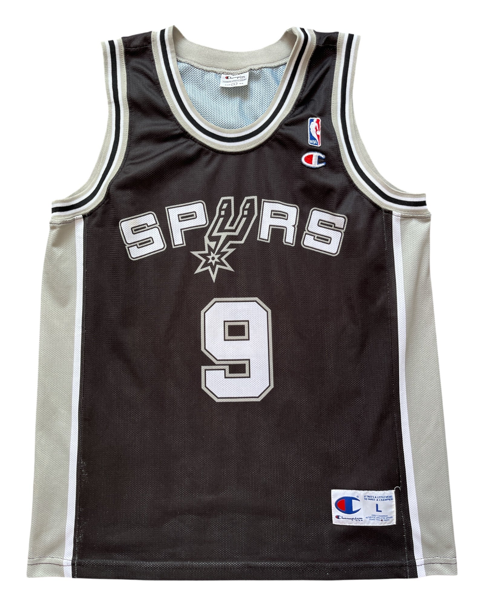 San Antonio Spurs 2001/2010 Away Parker (L)