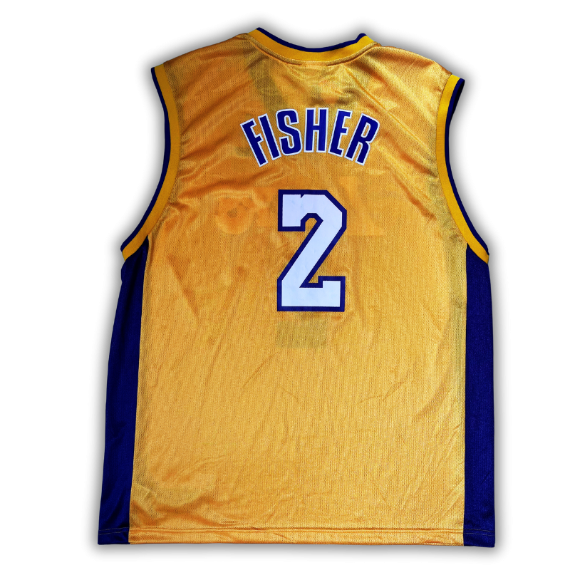 Los Angeles Lakers 2000/2004 Home Fisher (XL)