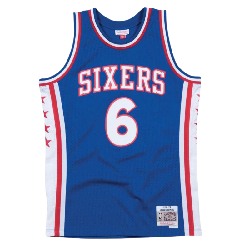Philadelphia Sixers 1976/1977 Away Erving (S) HWC