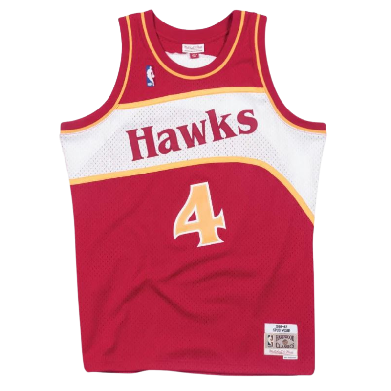 Atlanta Hawks 1986/1987 Away Webb (S) HWC
