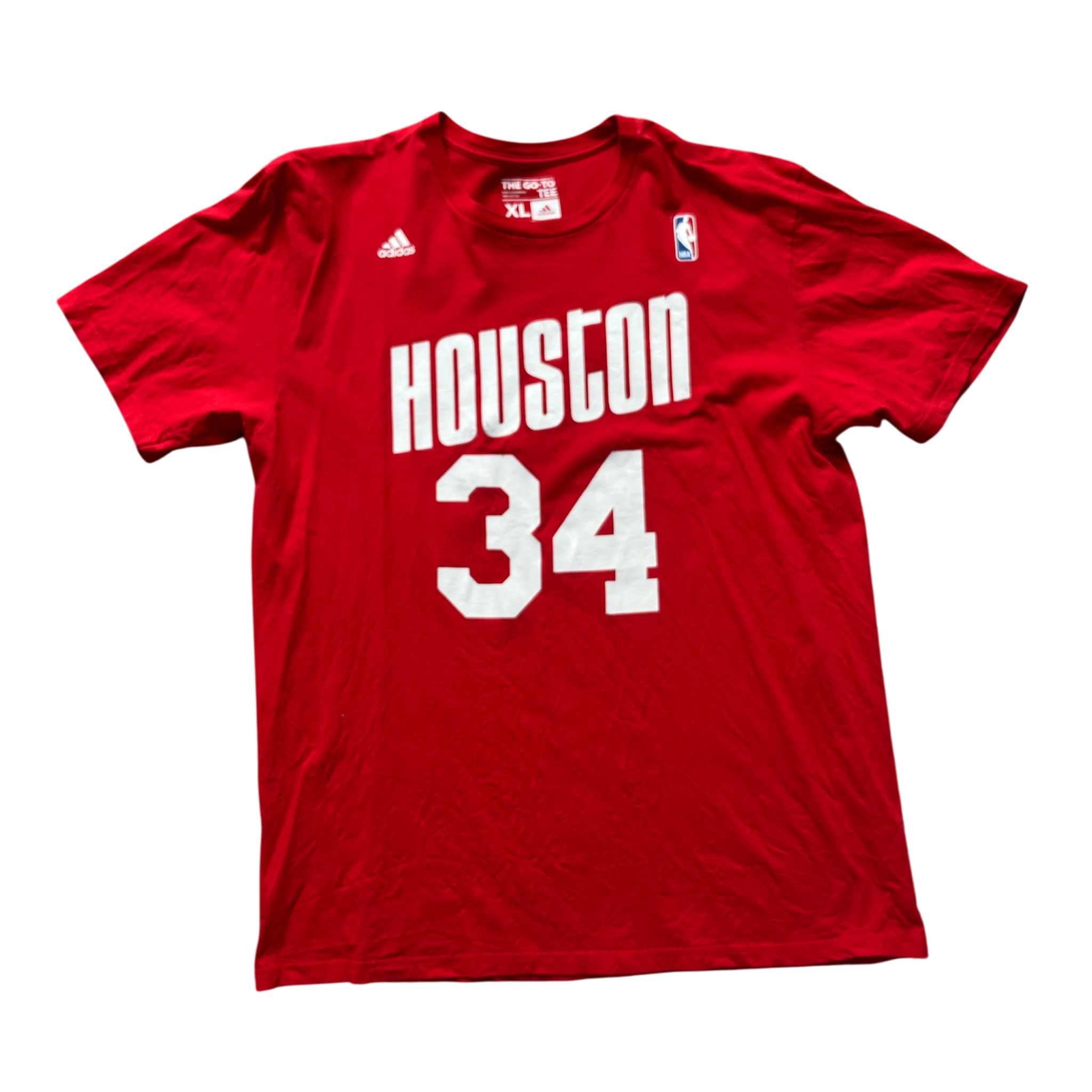 Houston Rockets 1986/1995 Tee Shirt Olajuwon (XL) HWC