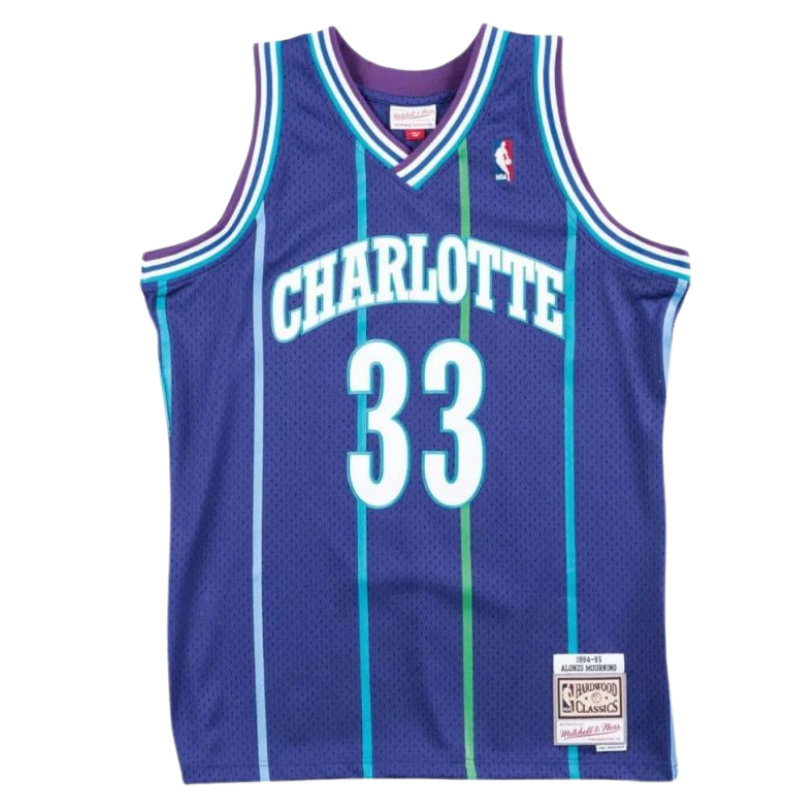 Charlotte Hornets 1994/1995 Alternate Mourning (L) HWC
