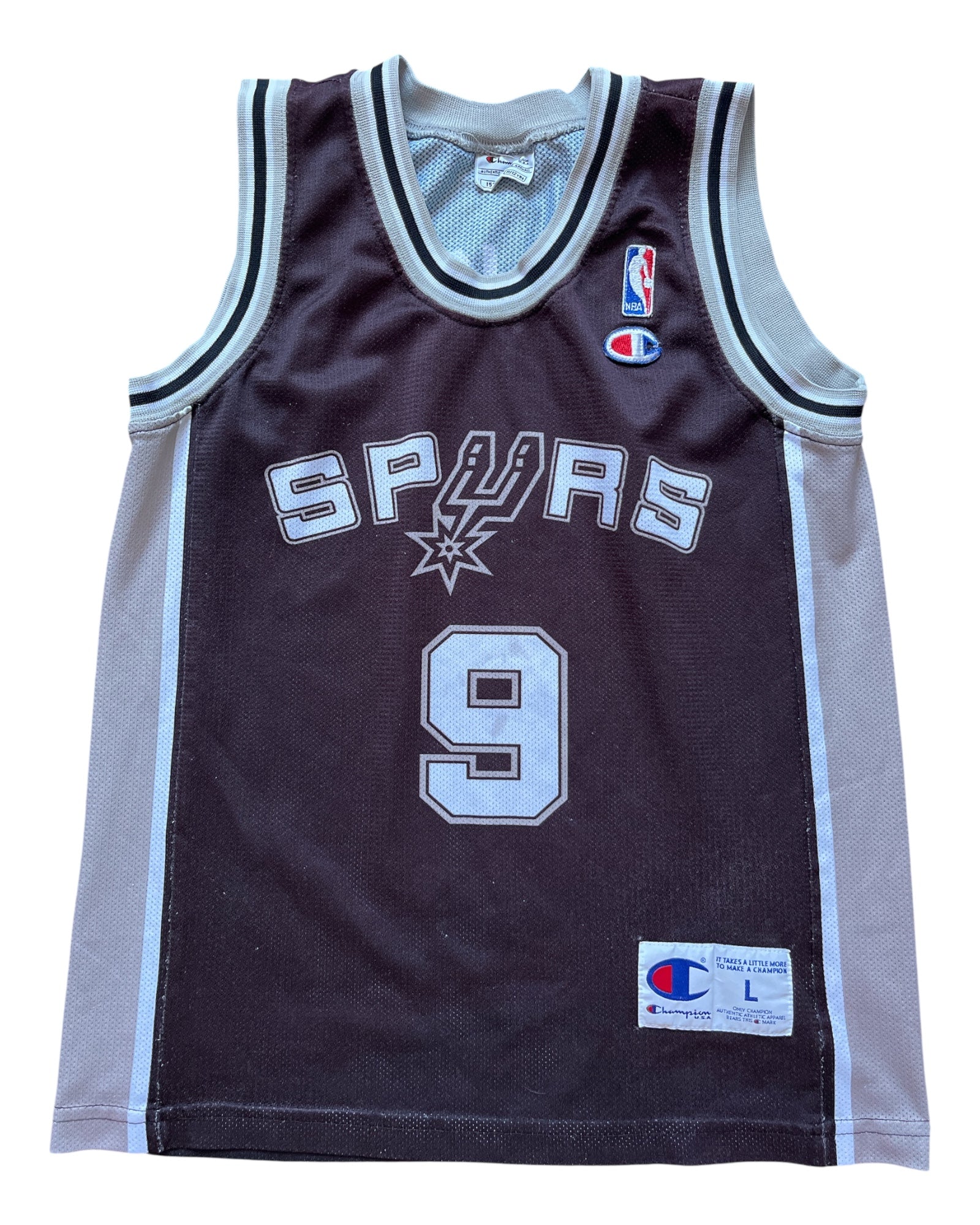 San Antonio Spurs 2001/2010 Away Parker (Enfant L)