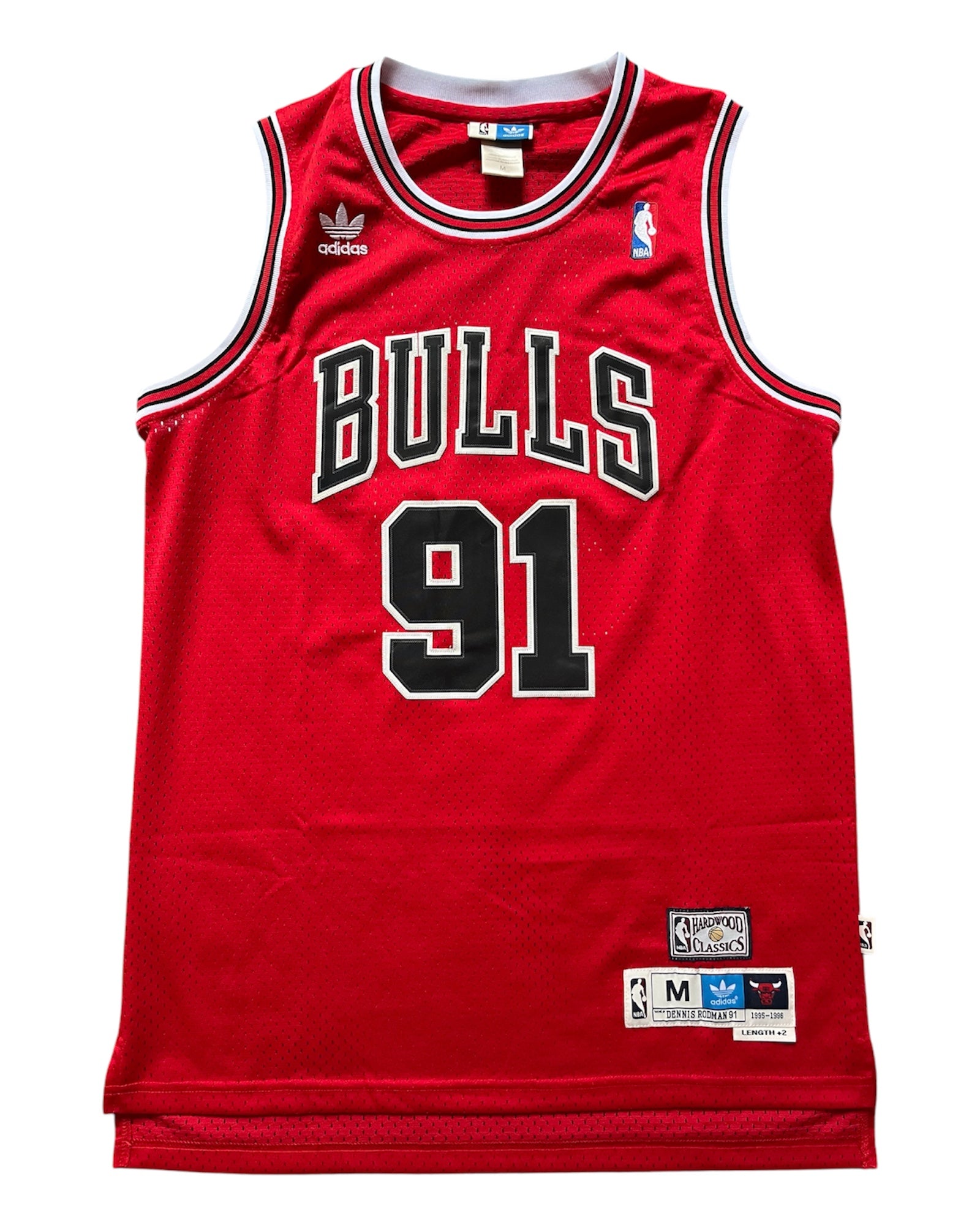Chicago Bulls 1995/1996 Away Rodman (M) HWC