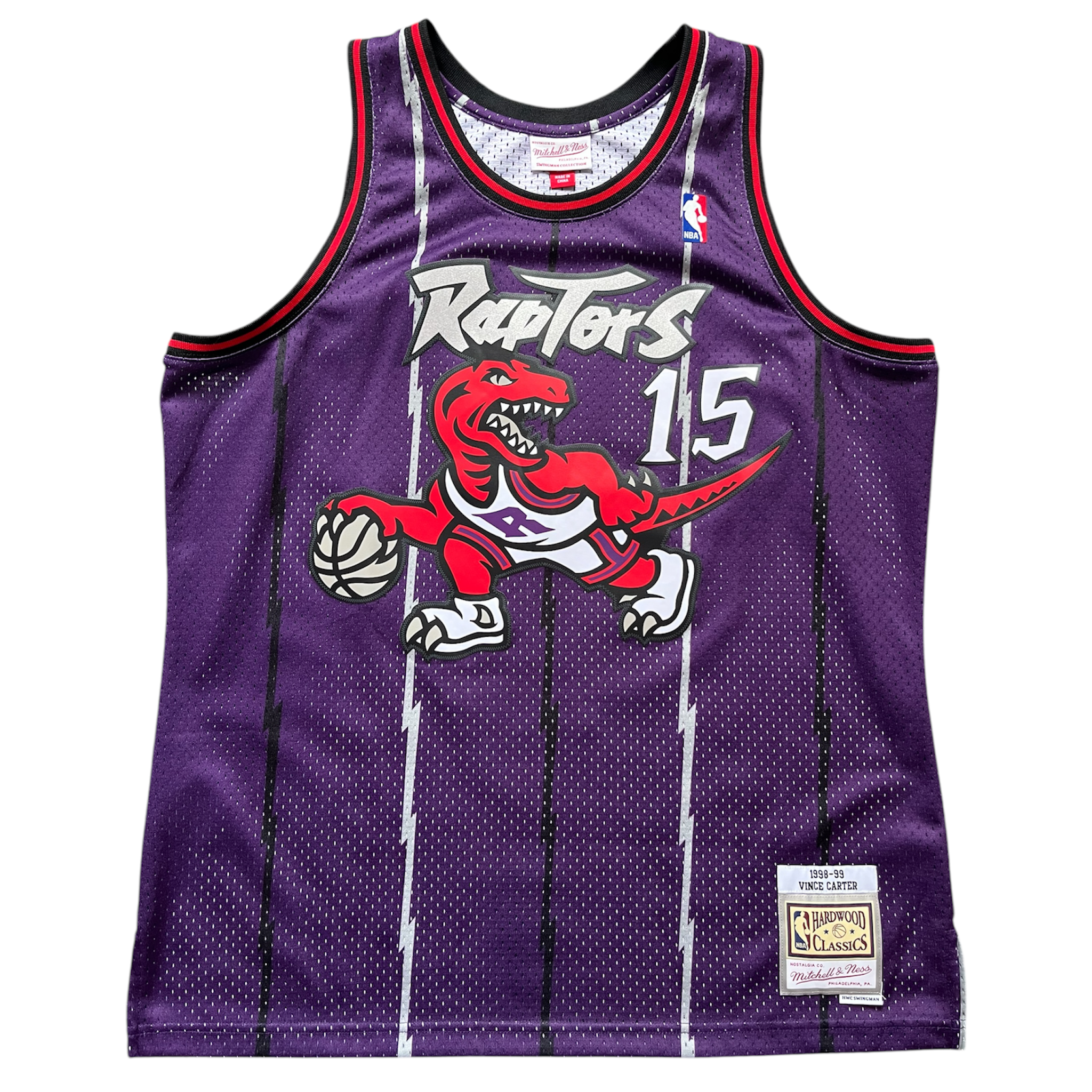 Toronto Raptors 1998/1999 Away Carter (2XL) HWC