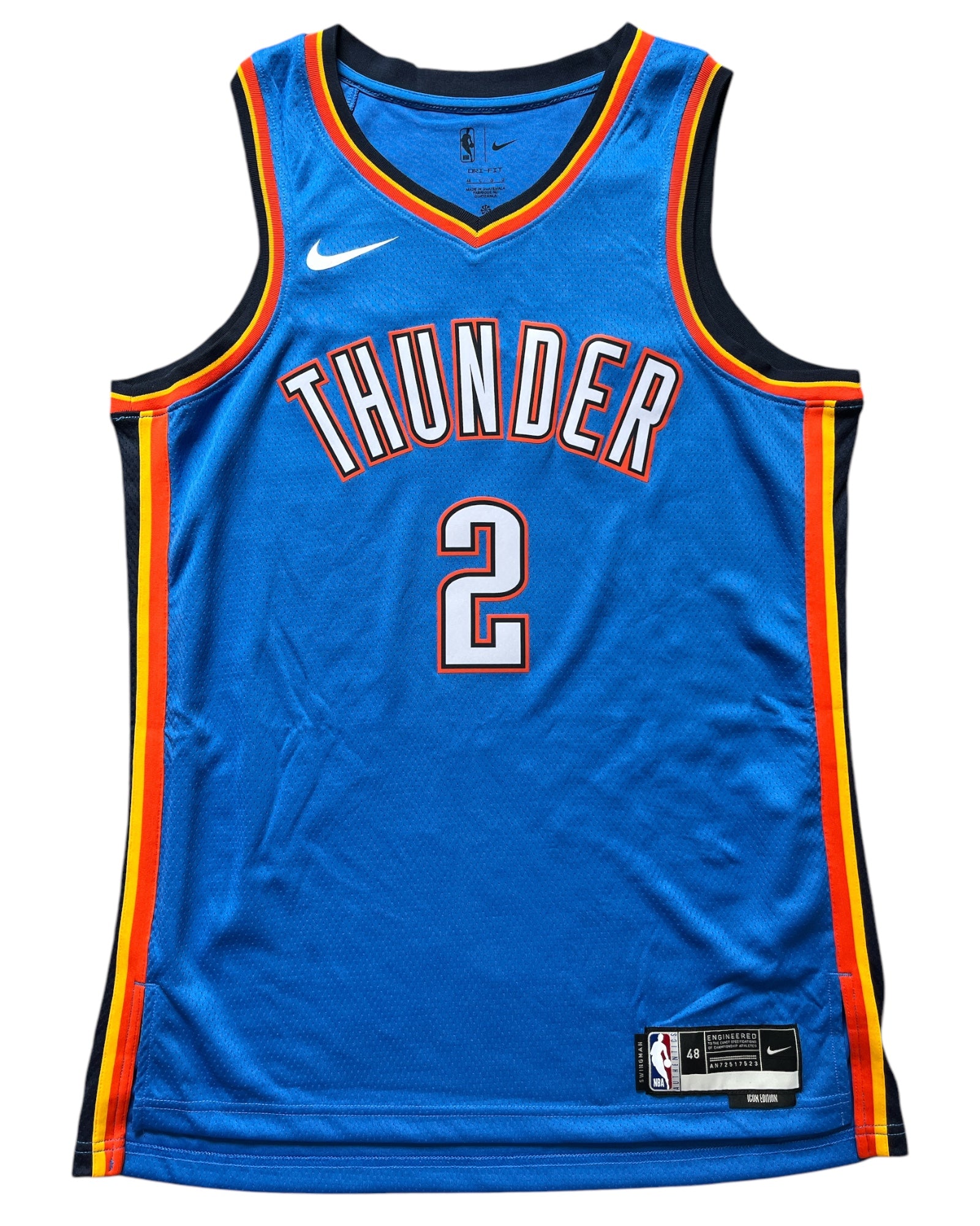 Oklahoma City Thunder 2022/2025 Away Gilgeous Alexander (L)