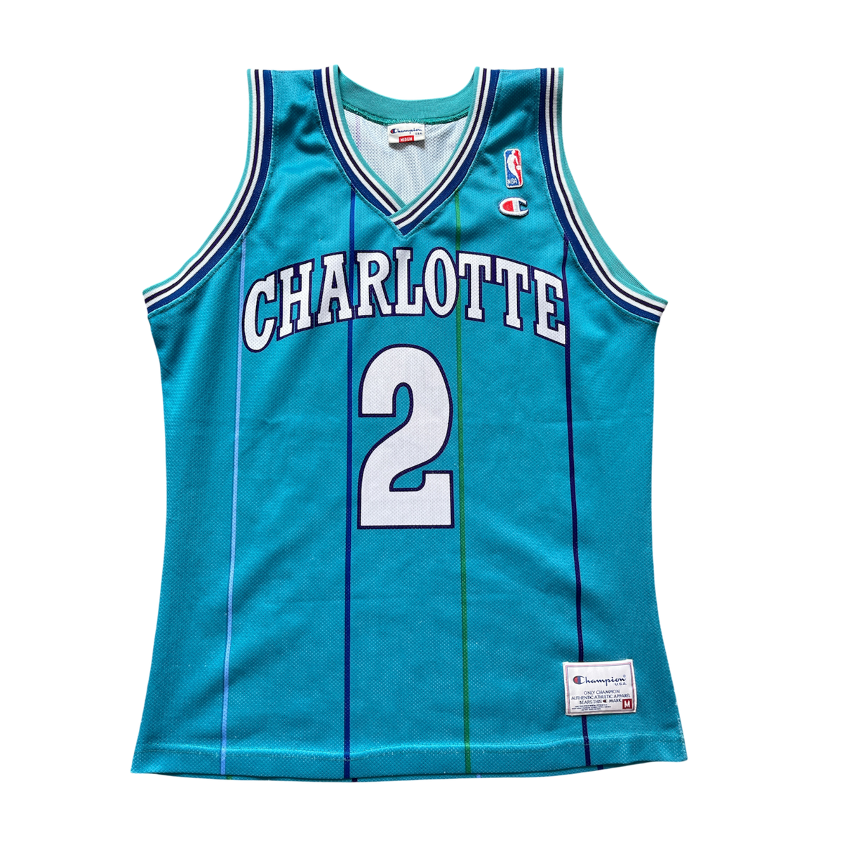 Charlotte Hornets 1991/1994 Away Johnson (M)