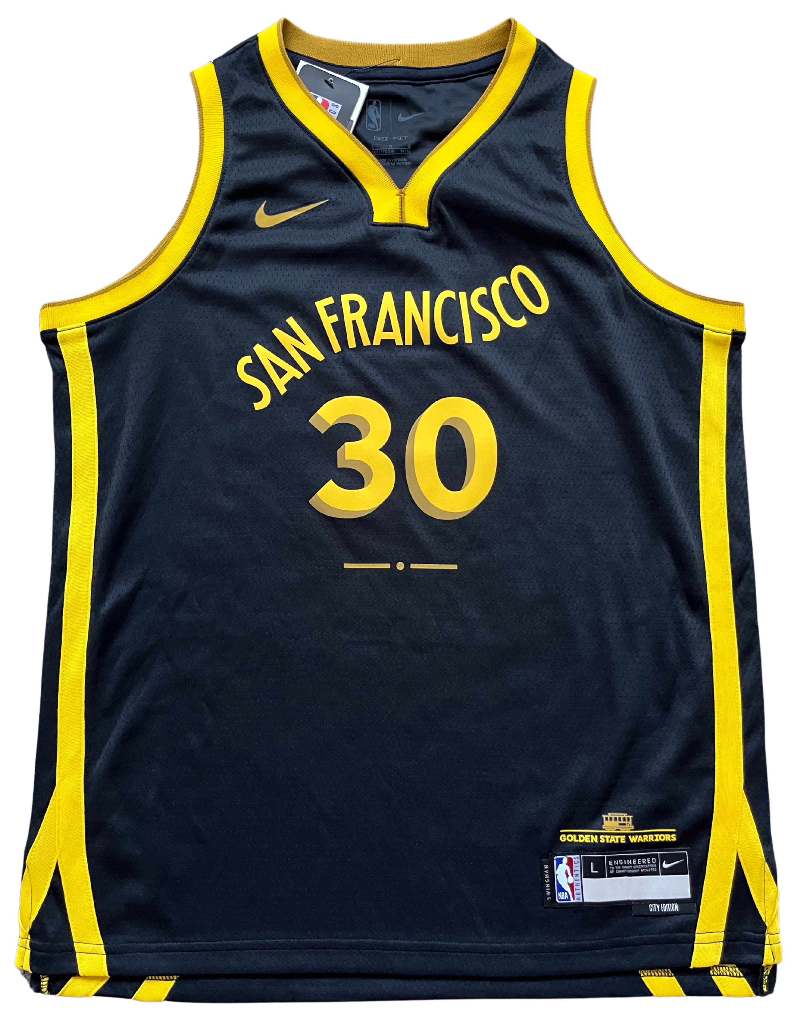 Golden State Warriors 2023/2024 City Edition Curry (Enfant L)
