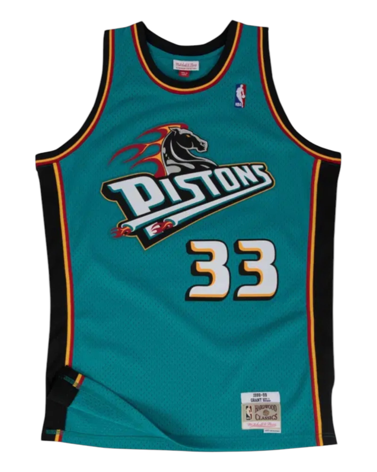 Detroit Pistons 1998/1999 Away Hill (S) HWC