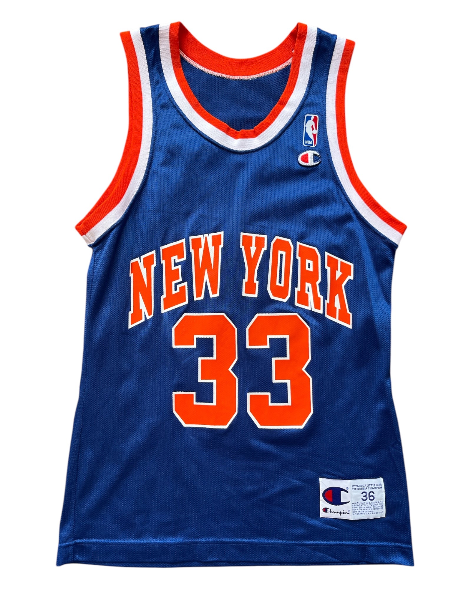 New York Knicks 1991/1995 Away Ewing (S)