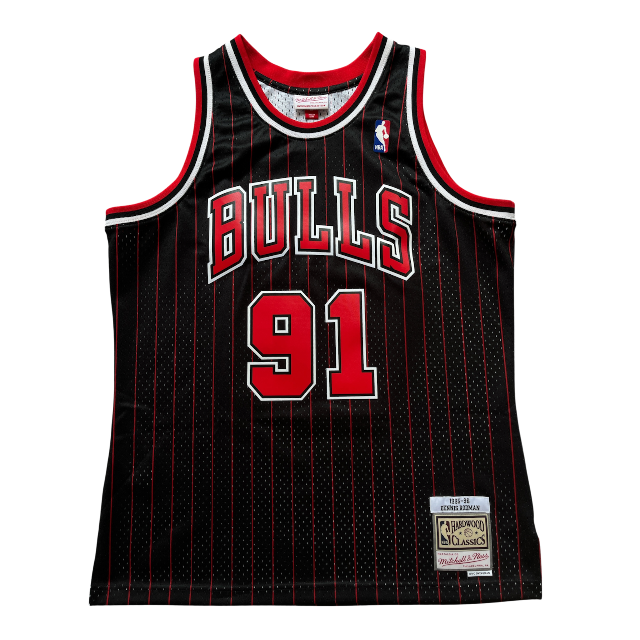 Chicago Bulls 1995/1996 Alternate Rodman (L) HWC