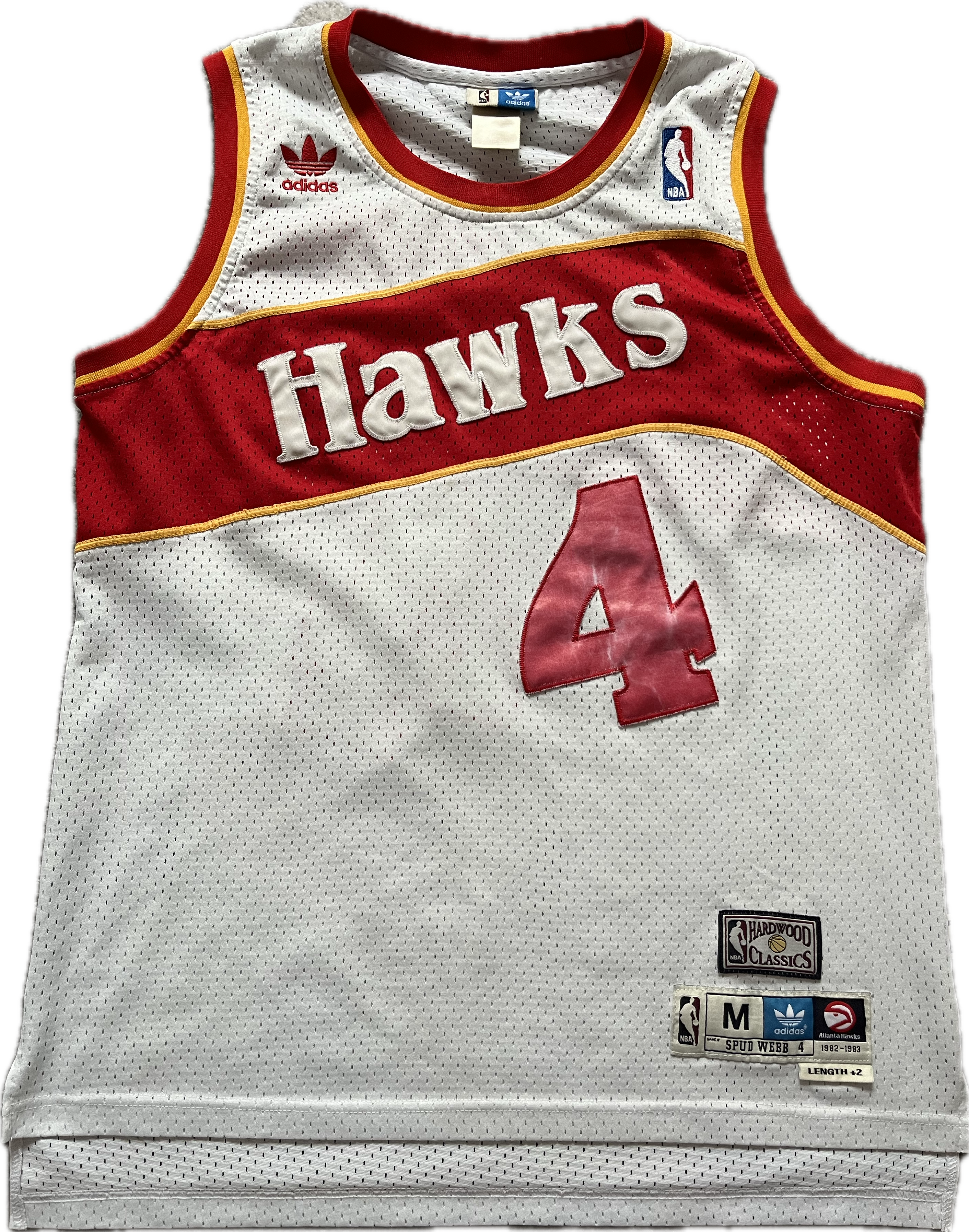 Atlanta Hawks 1982/1983 Home Webb (M) HWC