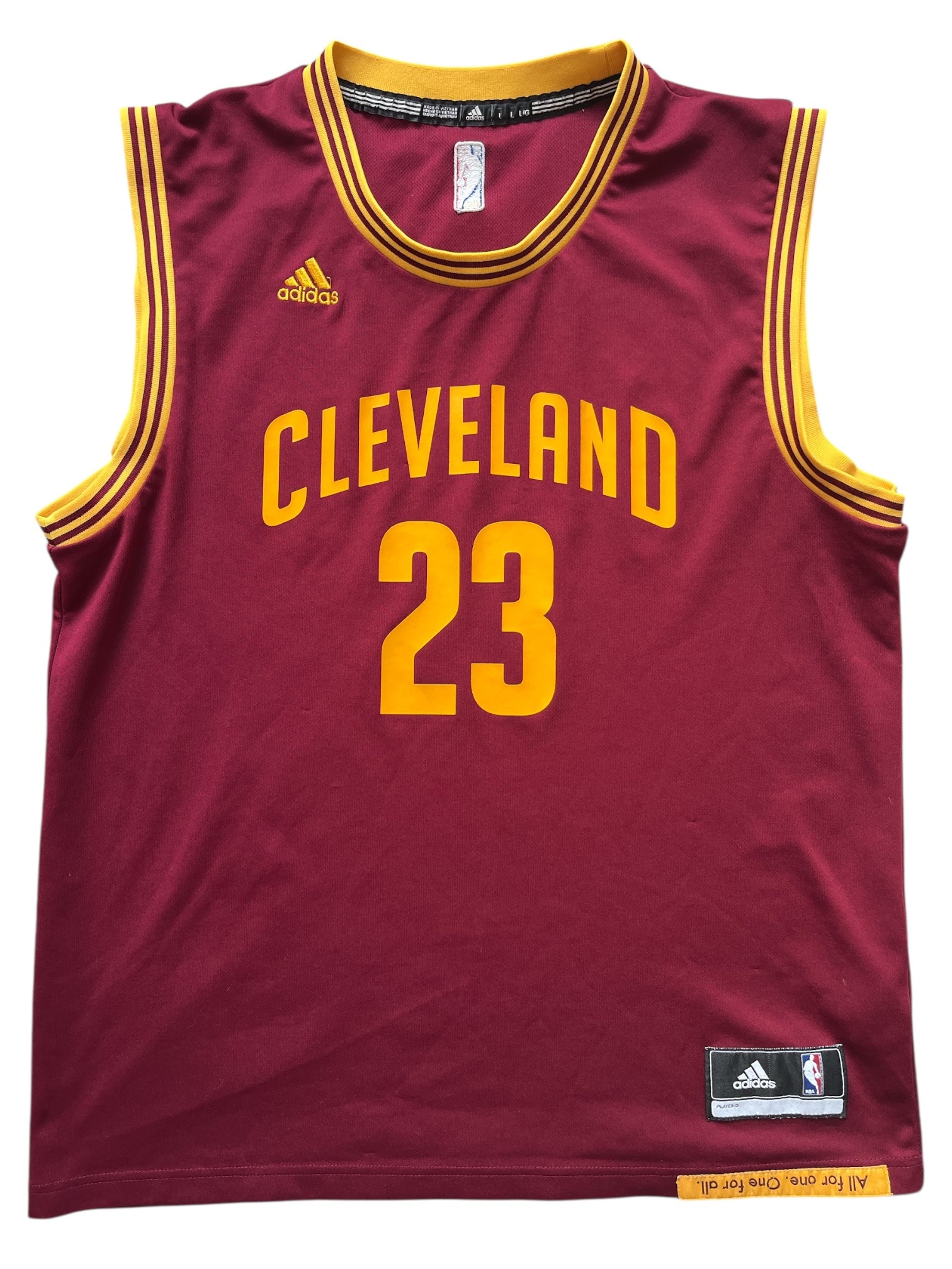 Cleveland Cavaliers 2014/2017 Away James (L)