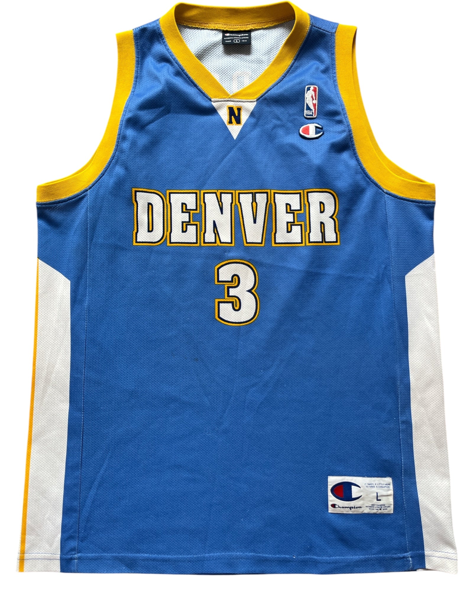 Denver Nuggets 2006/2008 Away Iverson (L)