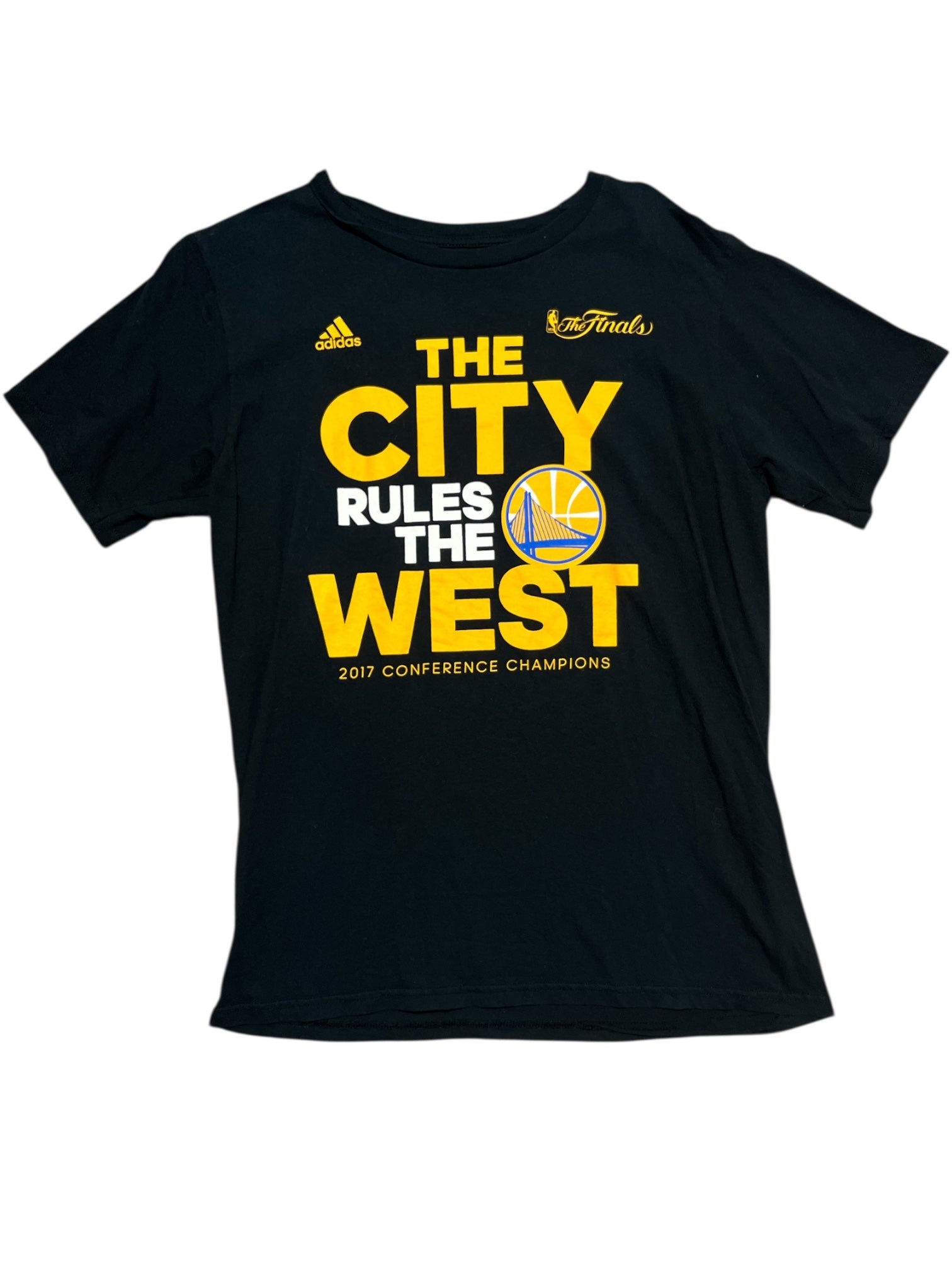 Golden State Warriors 2017 Tee Shirt Conference Champions (M)