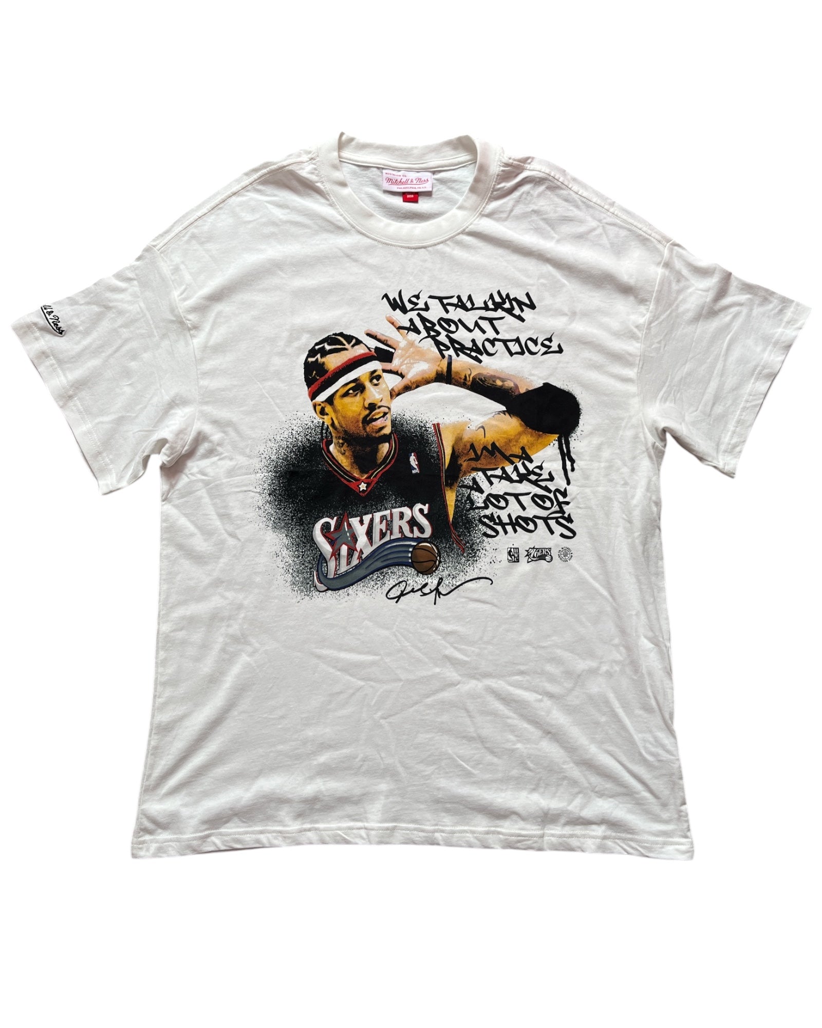 Philadelphia Sixers 2000/2001 Tee Shirt Iverson (L)