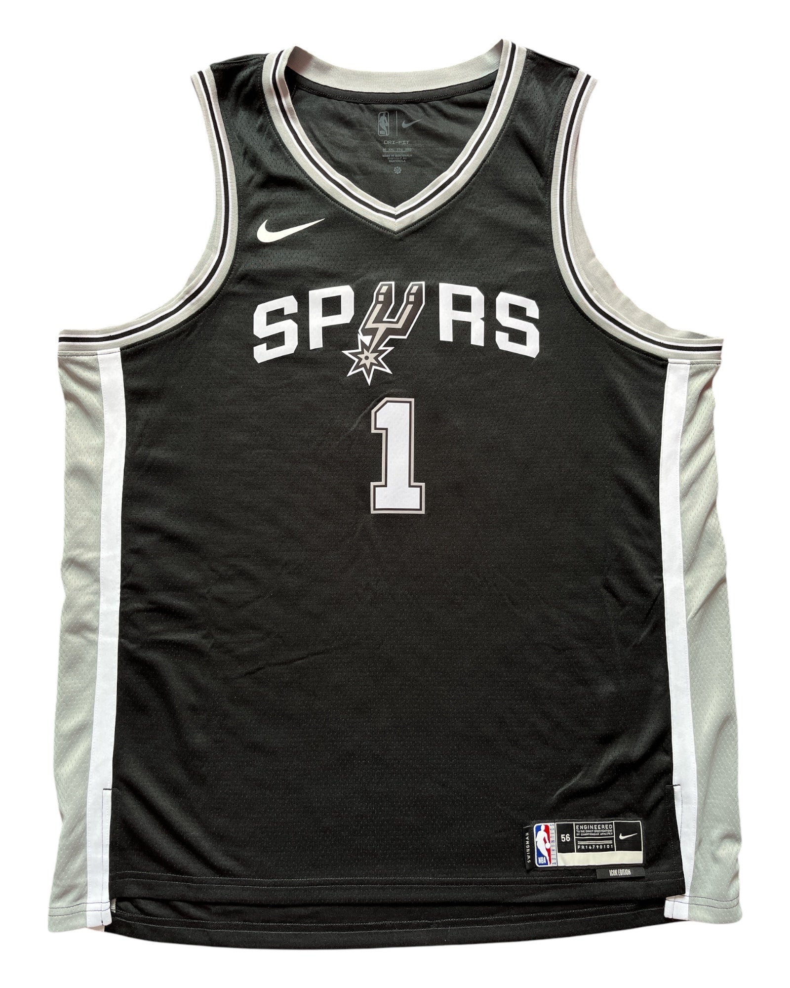 San Antonio Spurs 2023/2025 Away Wembanyama (2XL)